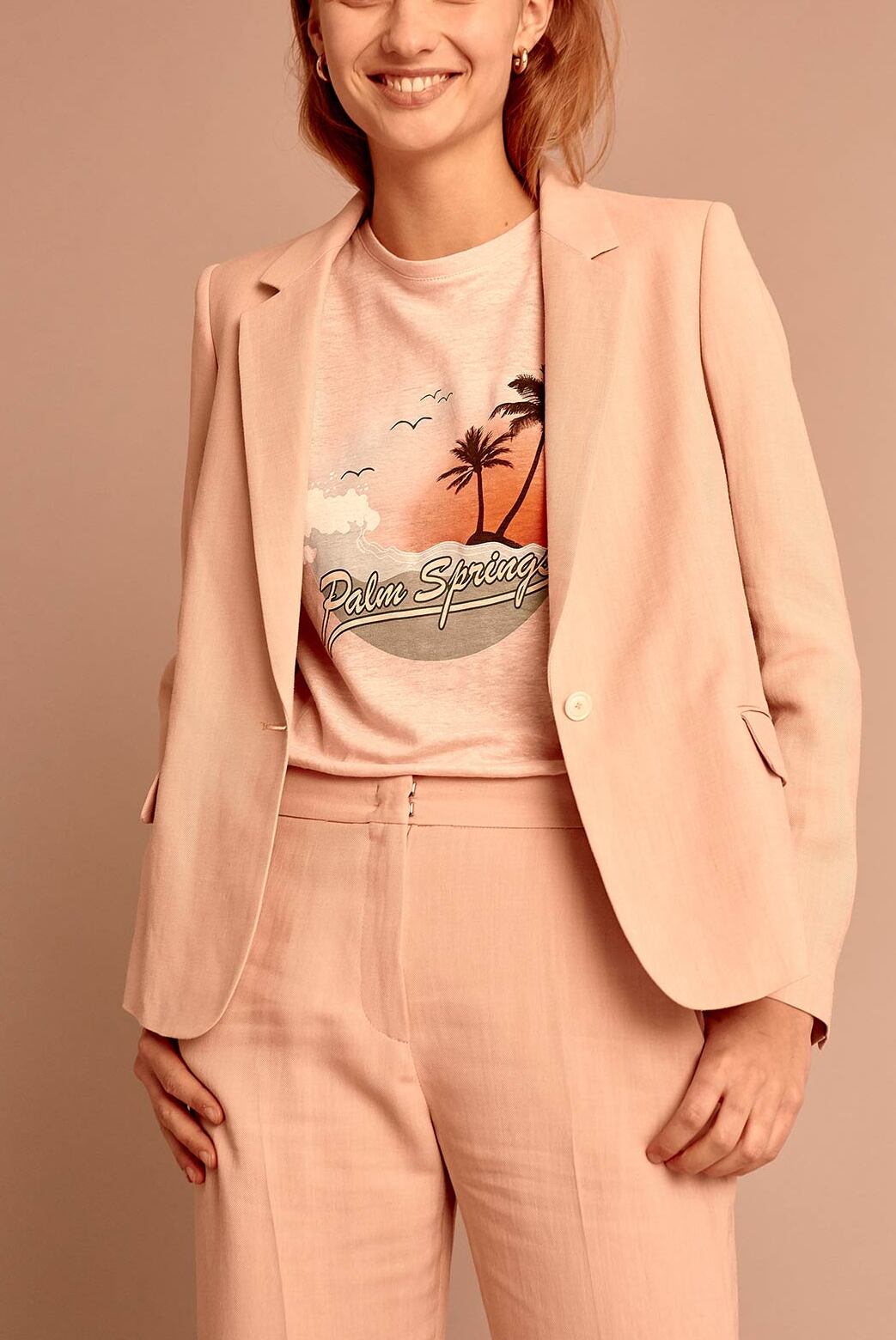 SILVANA - Veste de tailleur en lin mélangé Faume - seconde main