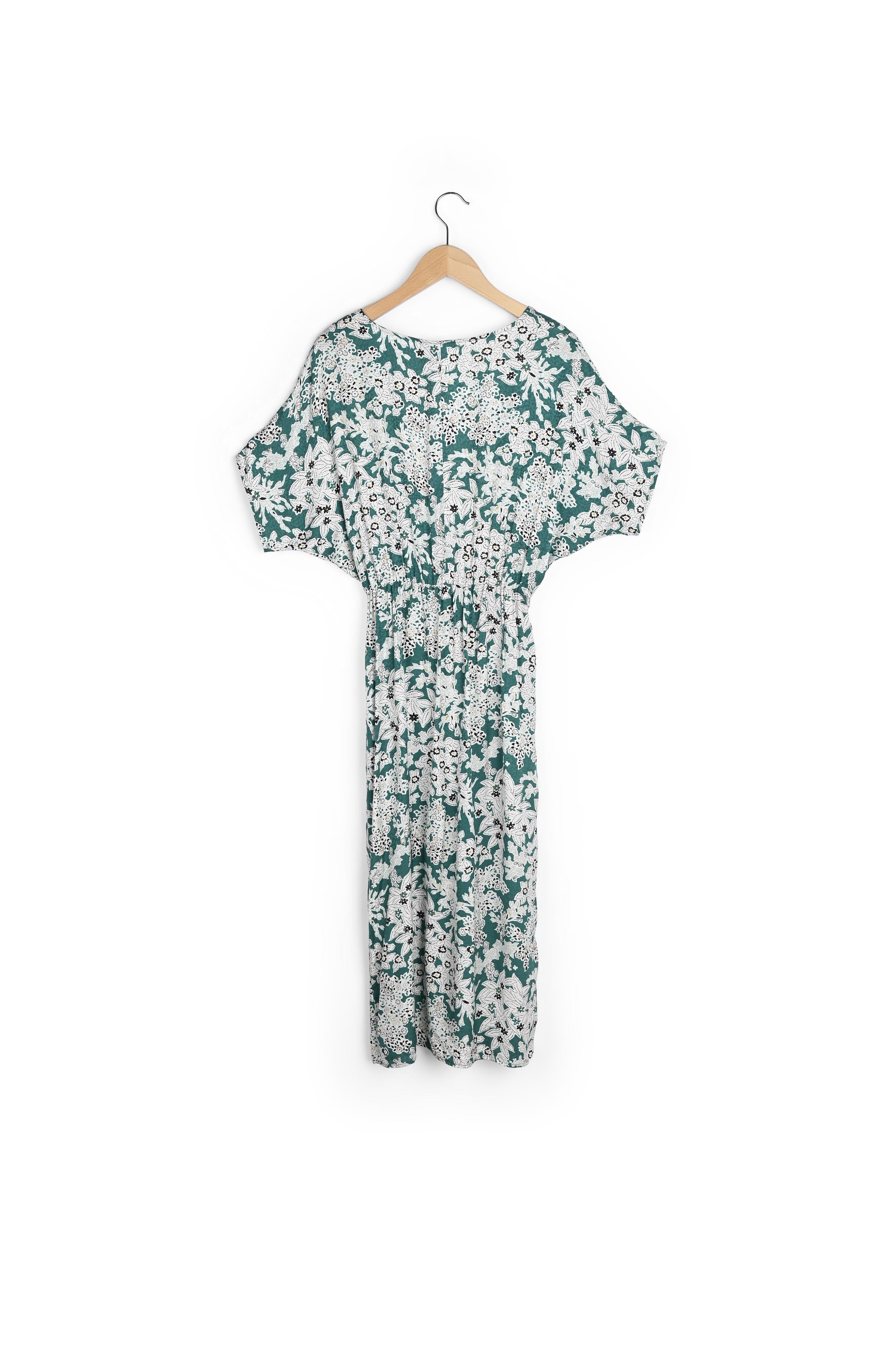 JOEY - Robe fluide et fleurie Faume - seconde main