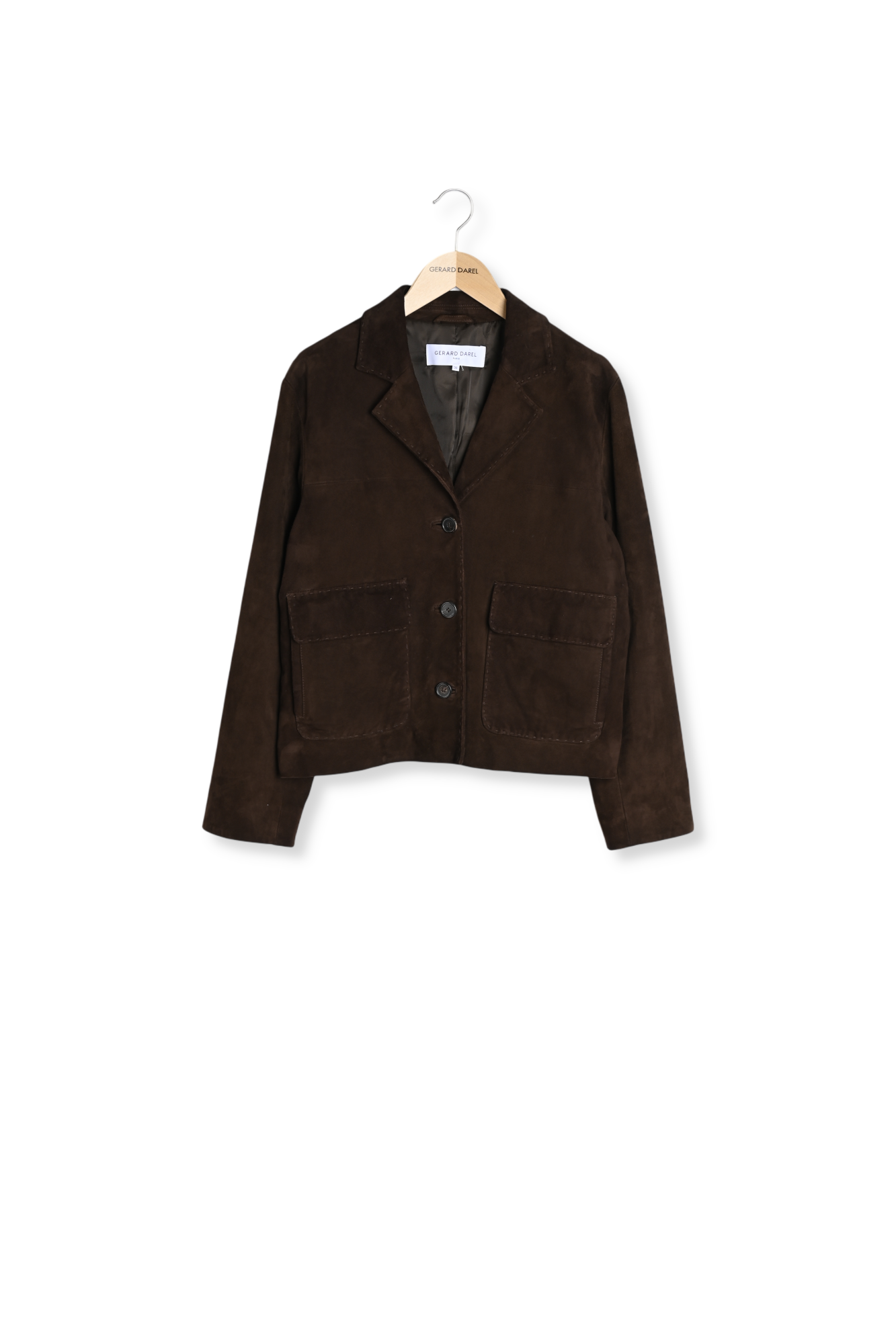 Veste en cuir velours - NORAH Faume - seconde main