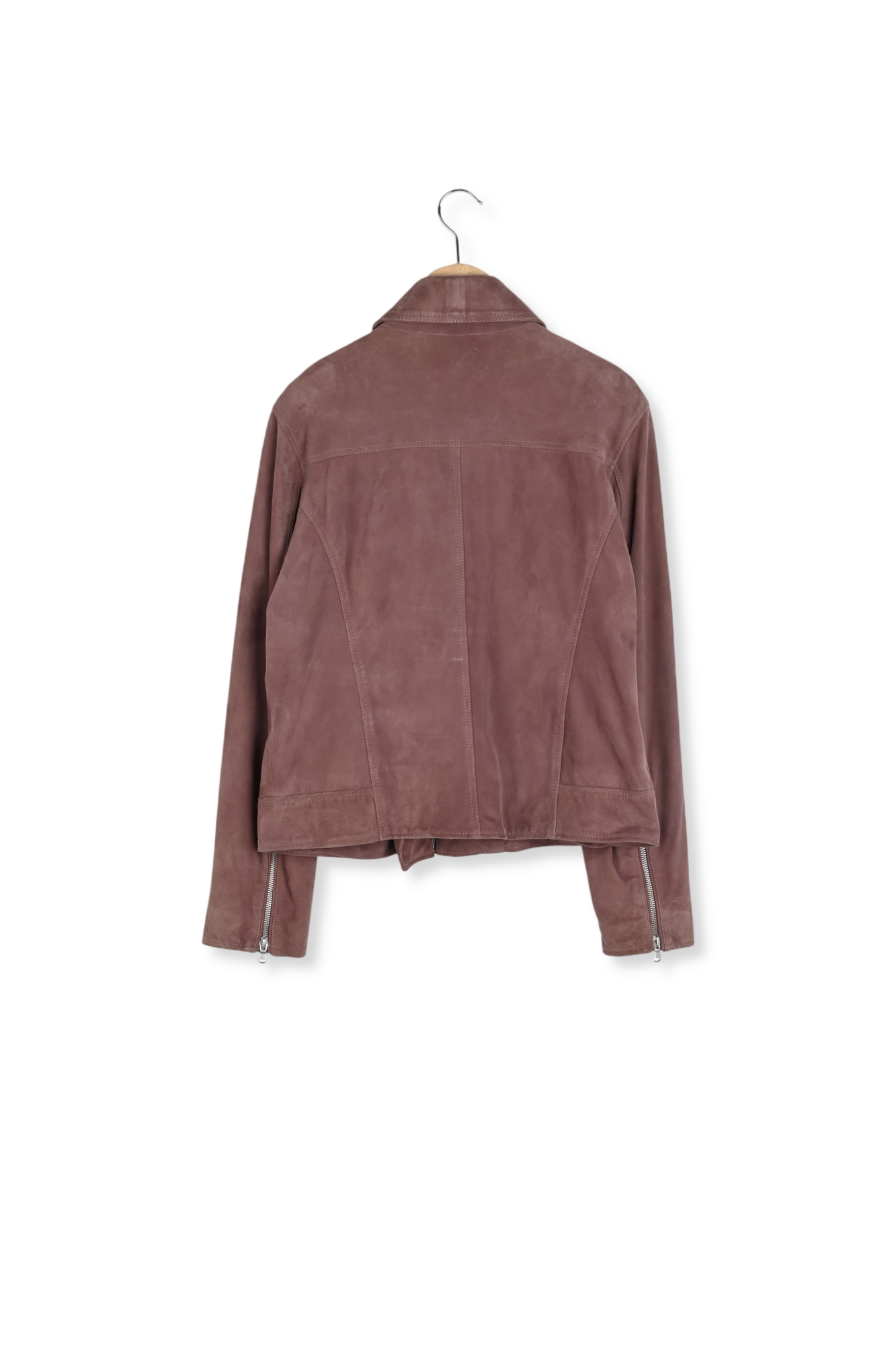 Veste en cuir velours - JOCELINE Faume - seconde main