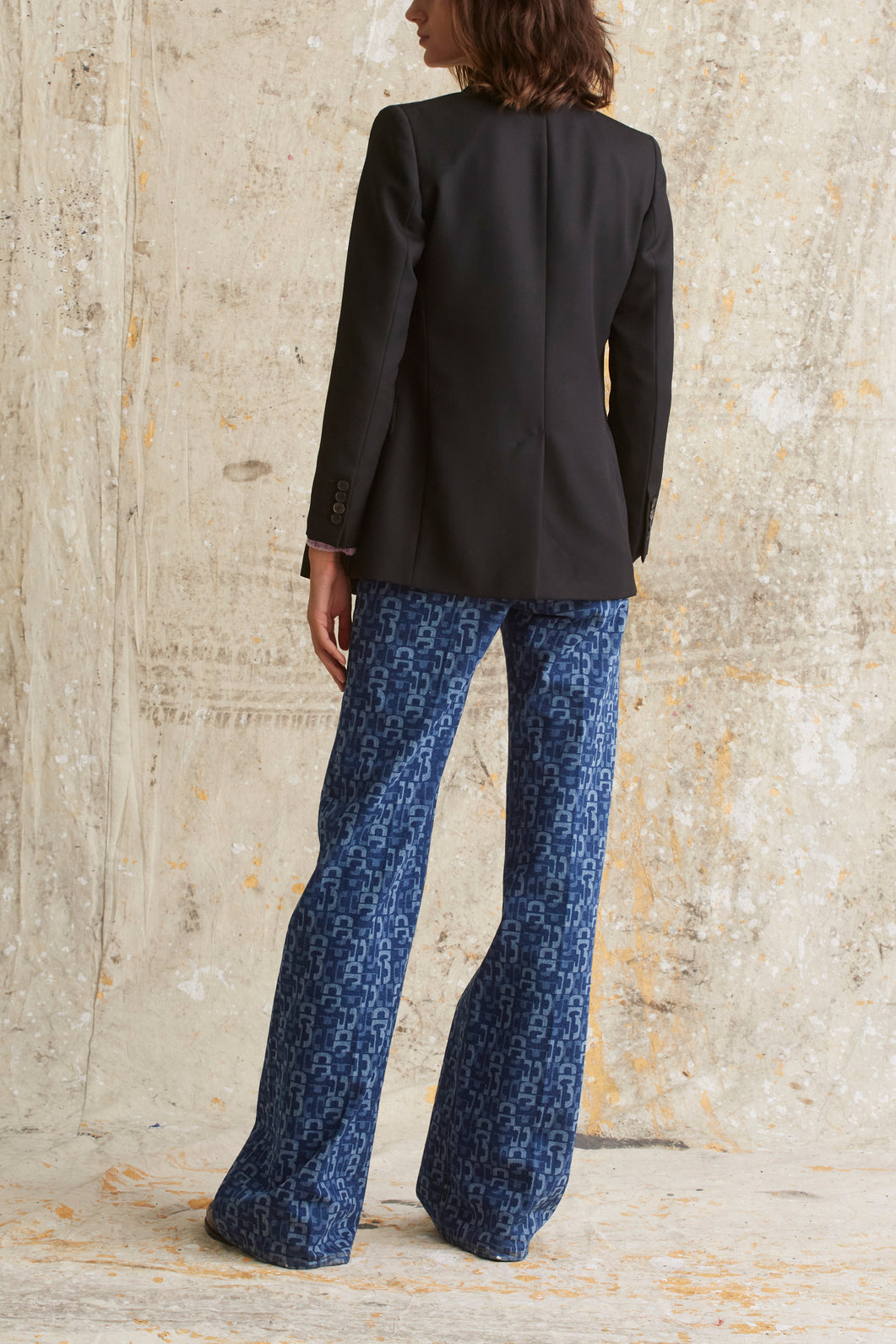 Smoking féminin croisé - ÉTIENNE Faume - seconde main