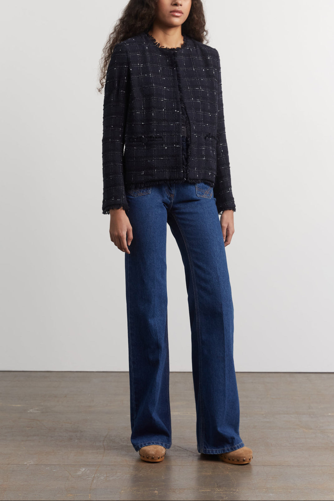 Veste en tweed - NELLE Faume - seconde main