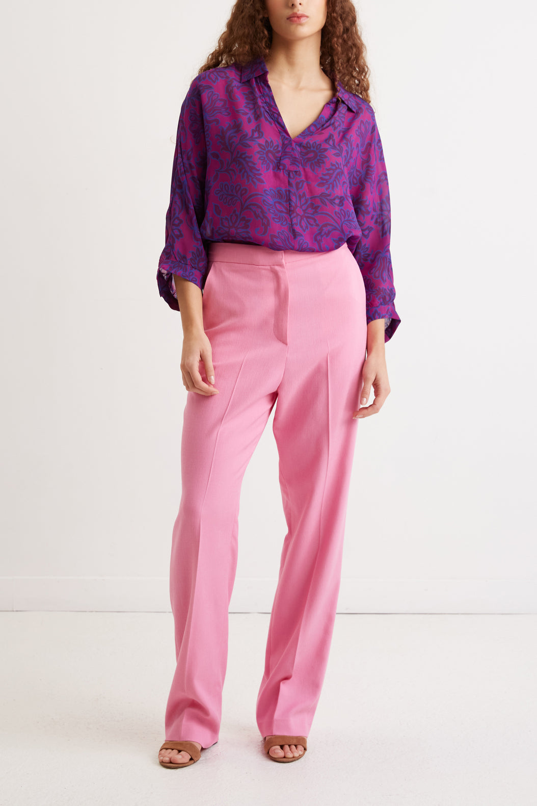 Pantalon de tailleur - ELHORA Faume - seconde main