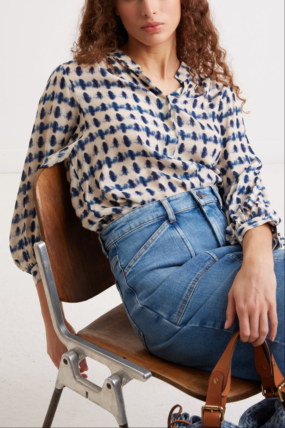 Chemisier Tie and Dye - NARIN Faume - seconde main