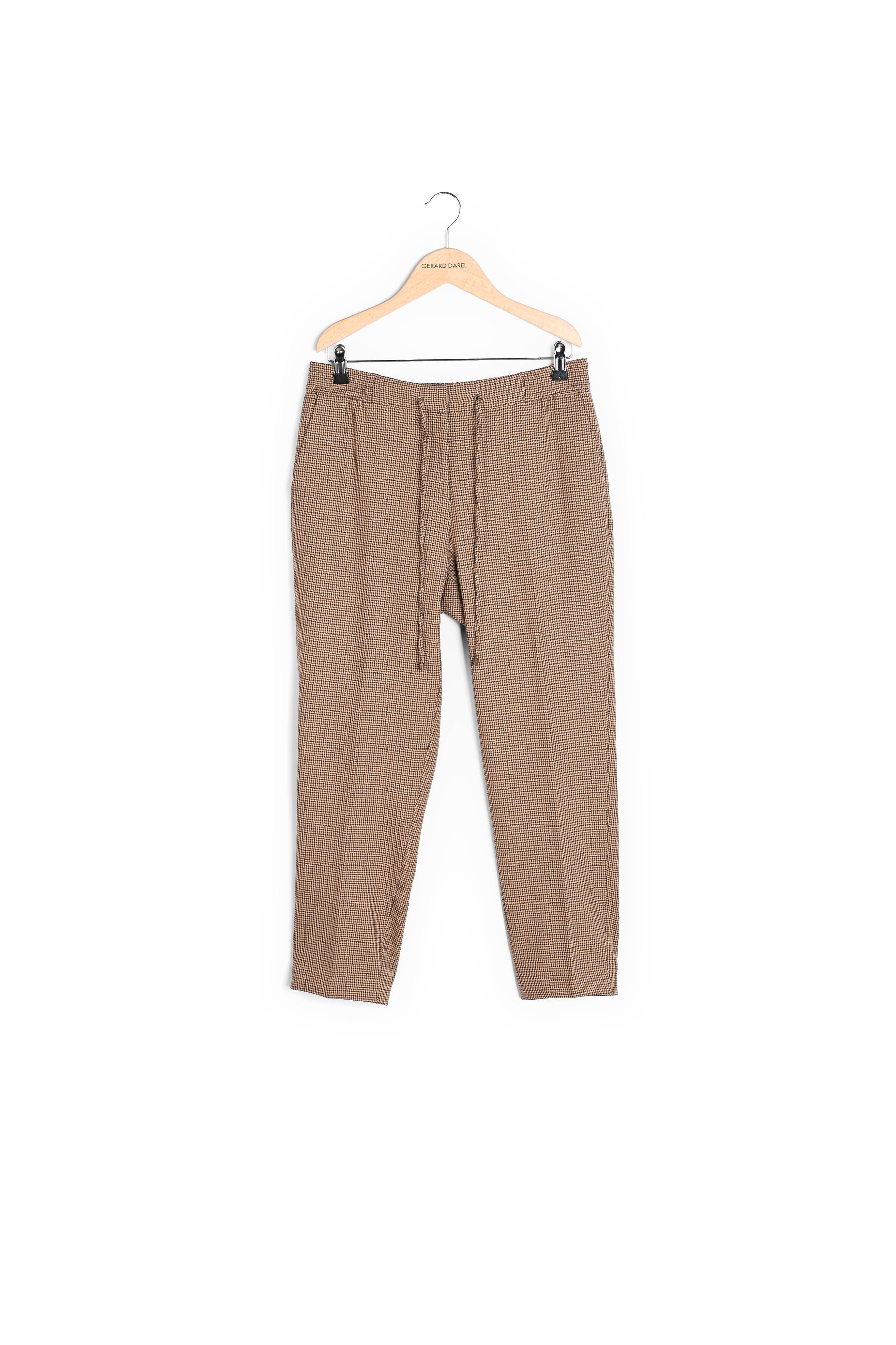 Pantalon tailleur décontracté à motif - EMMA Faume - seconde main
