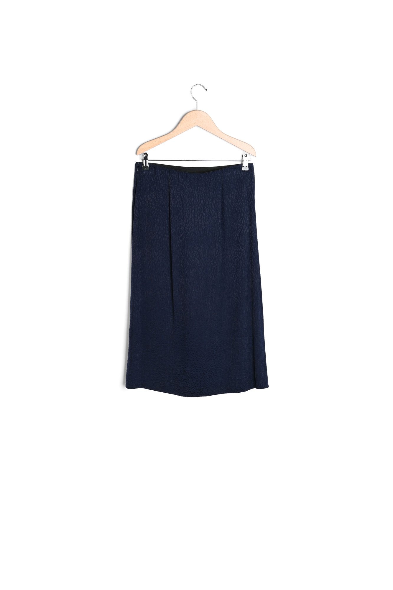 Jupe midi à motif léopard ton sur ton - BETHY Faume - seconde main