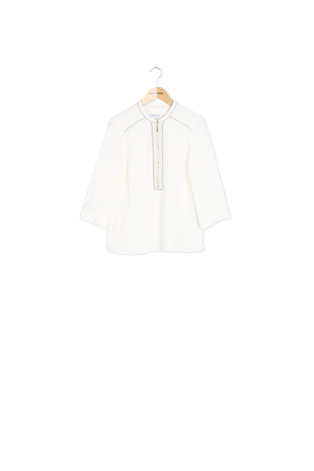 Top zippé avec surpiqûres - ADELINE Faume - seconde main