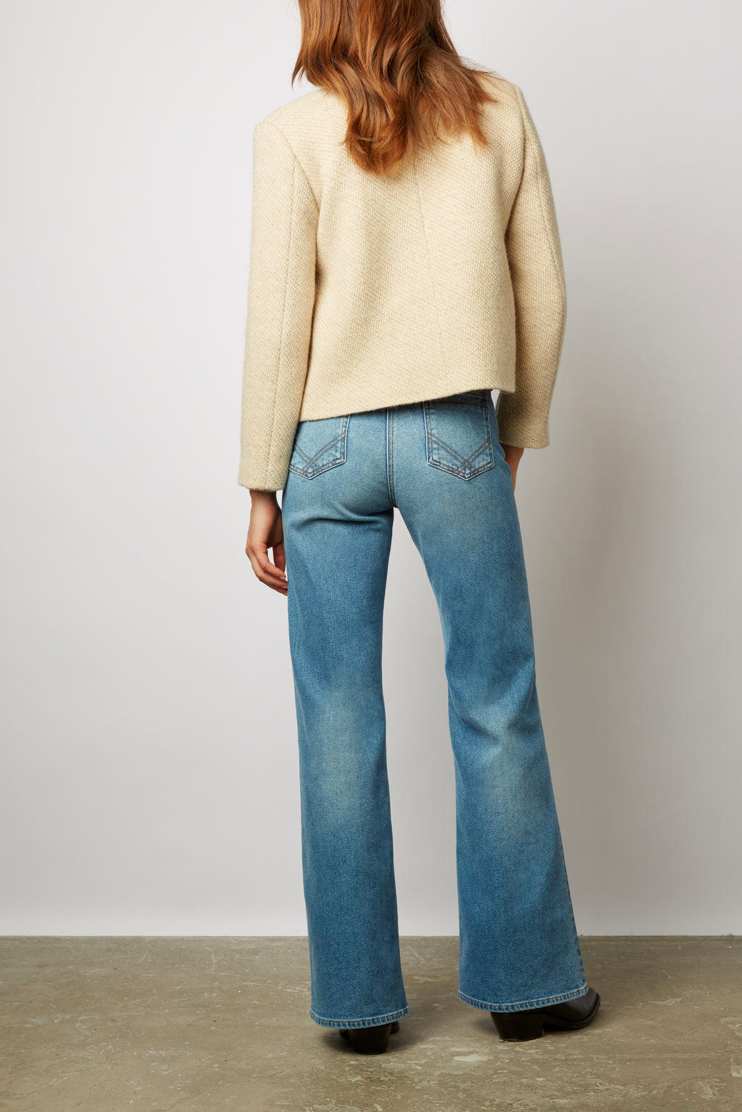 Veste tweed en laine - NOELYSE Faume - seconde main