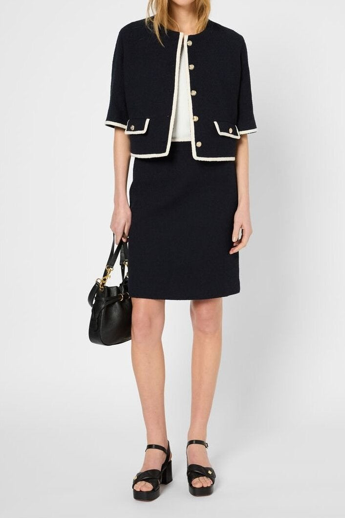 Jupe courte de tailleur - VAHINE Faume - seconde main