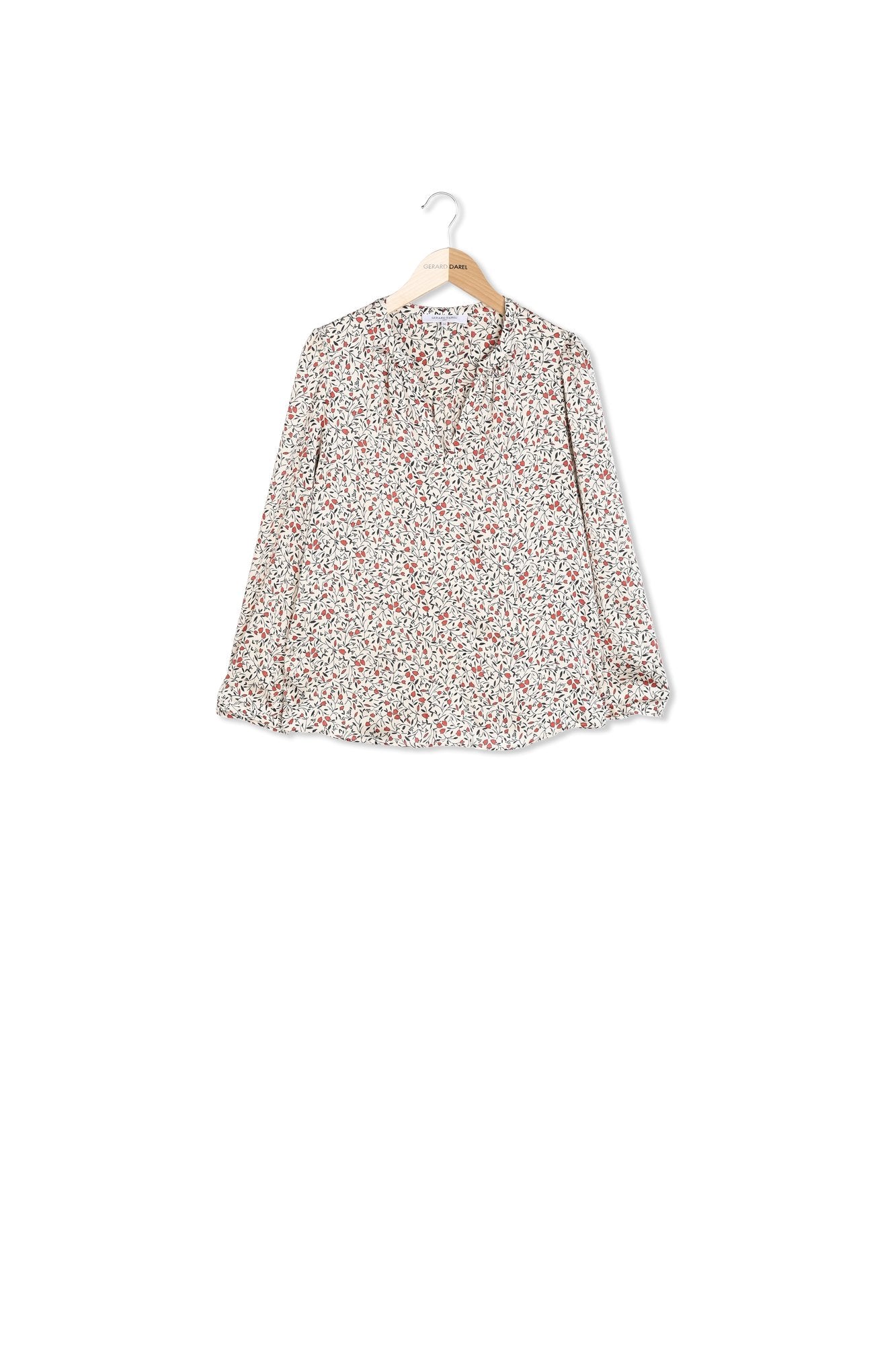 NATALIA - blouse en crêpe imprimée Faume - seconde main