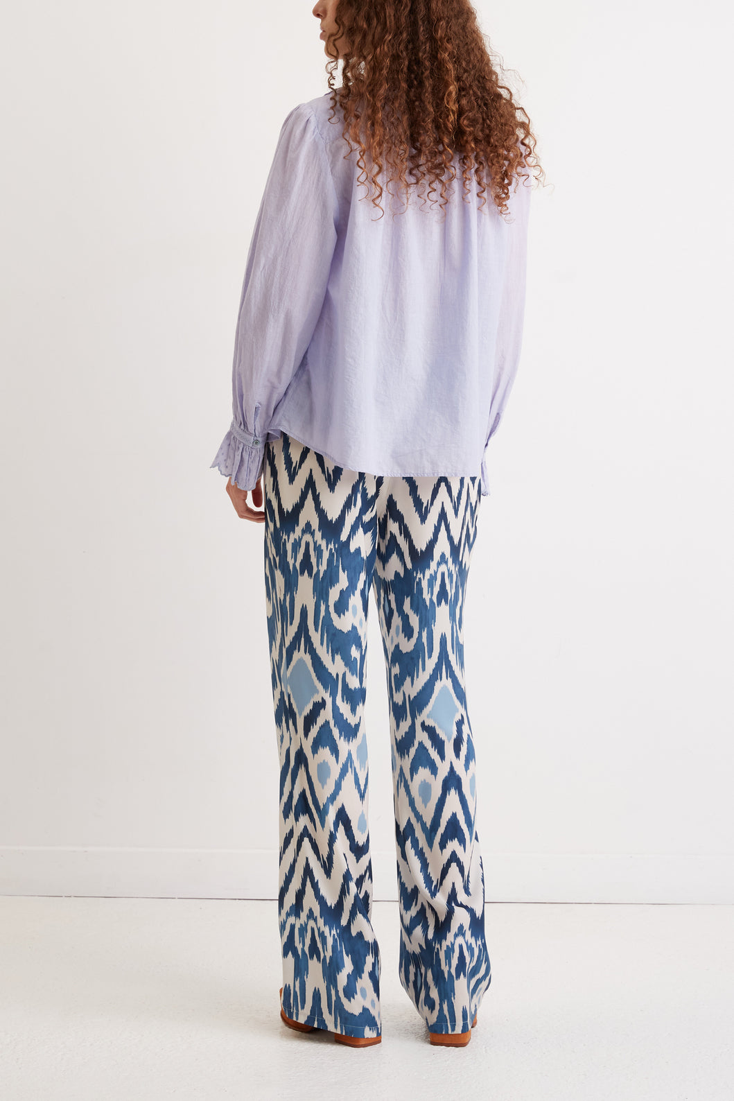 Blouse en coton brodé - CHARLINE Faume - seconde main