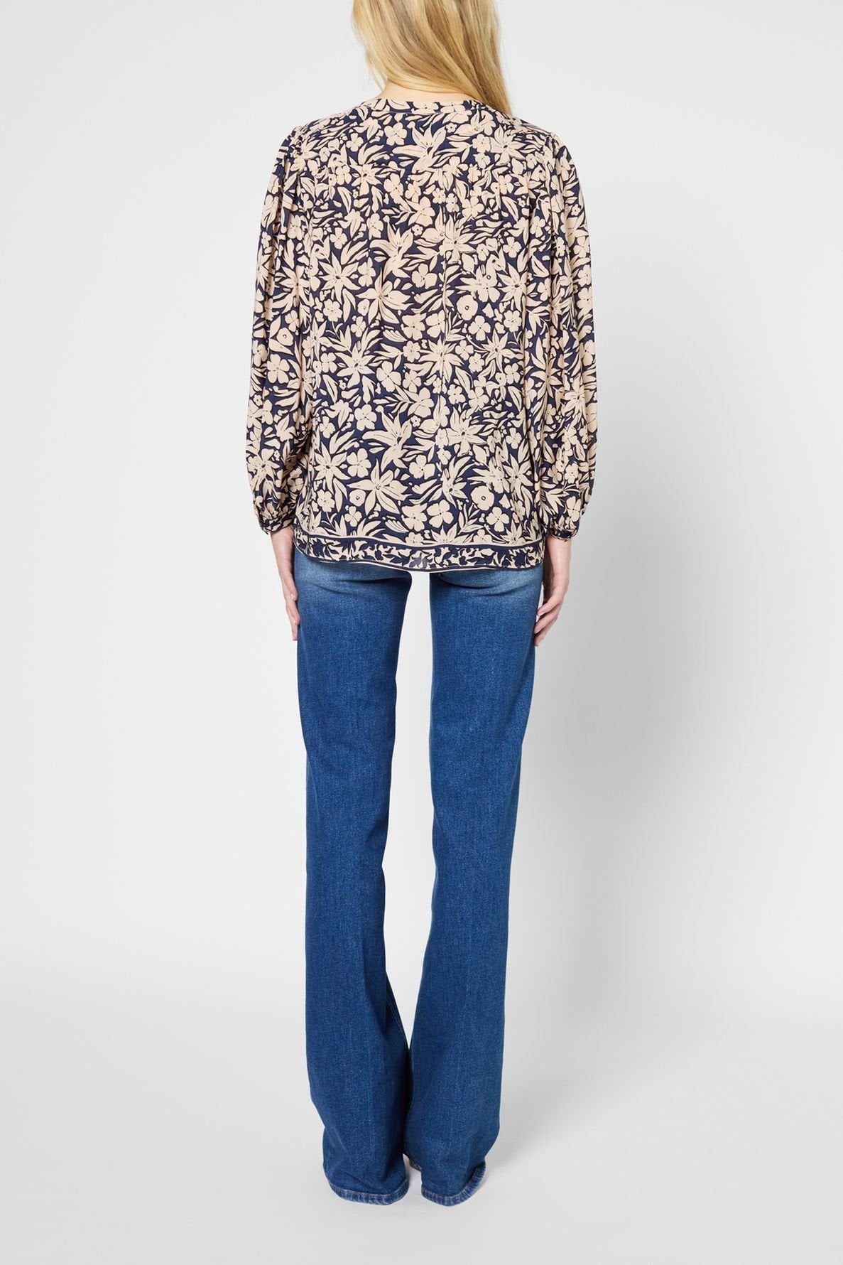 Chemise fluide à fleurs - USEA Faume - seconde main