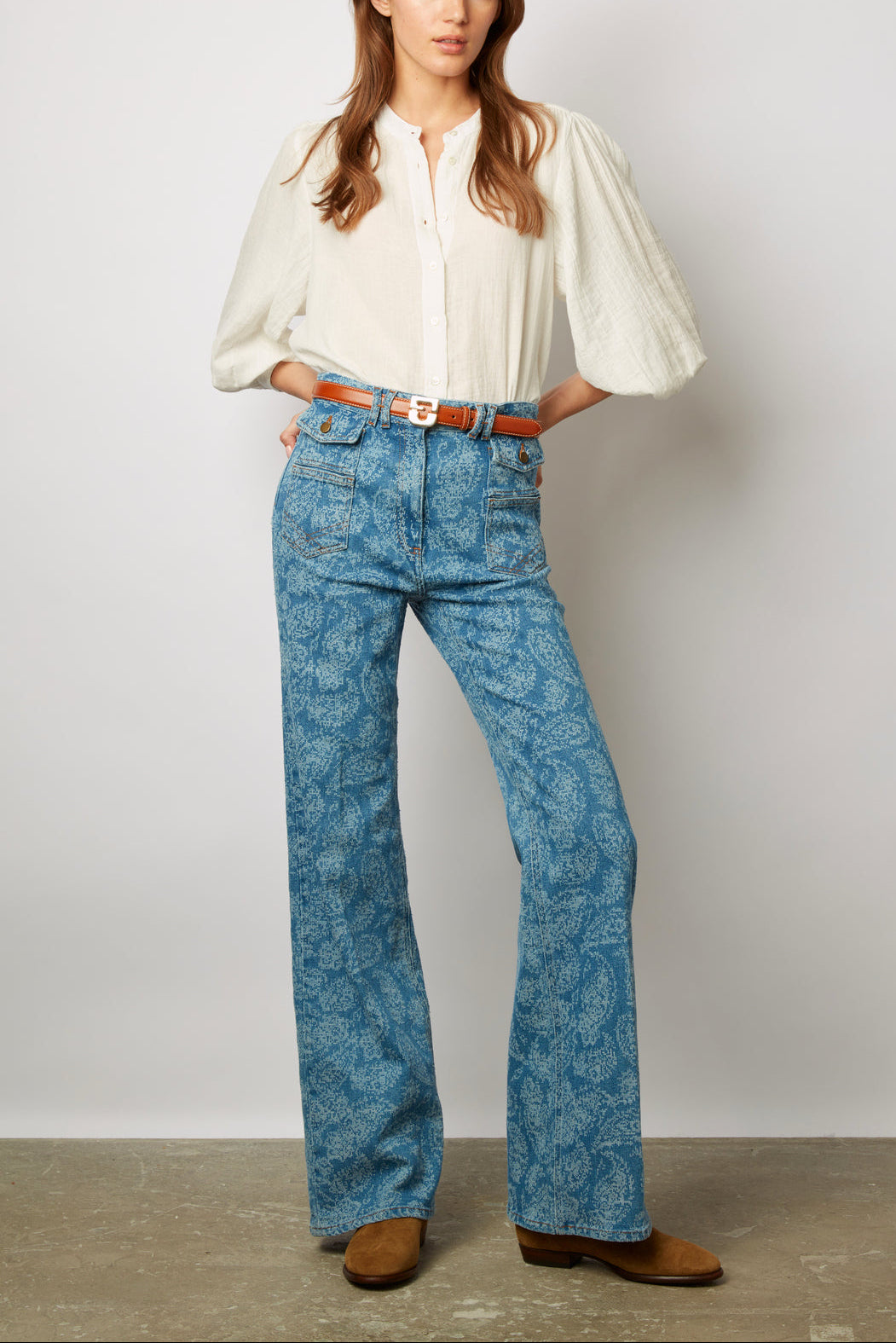 Chemise en gaze de coton - NARIN Faume - seconde main