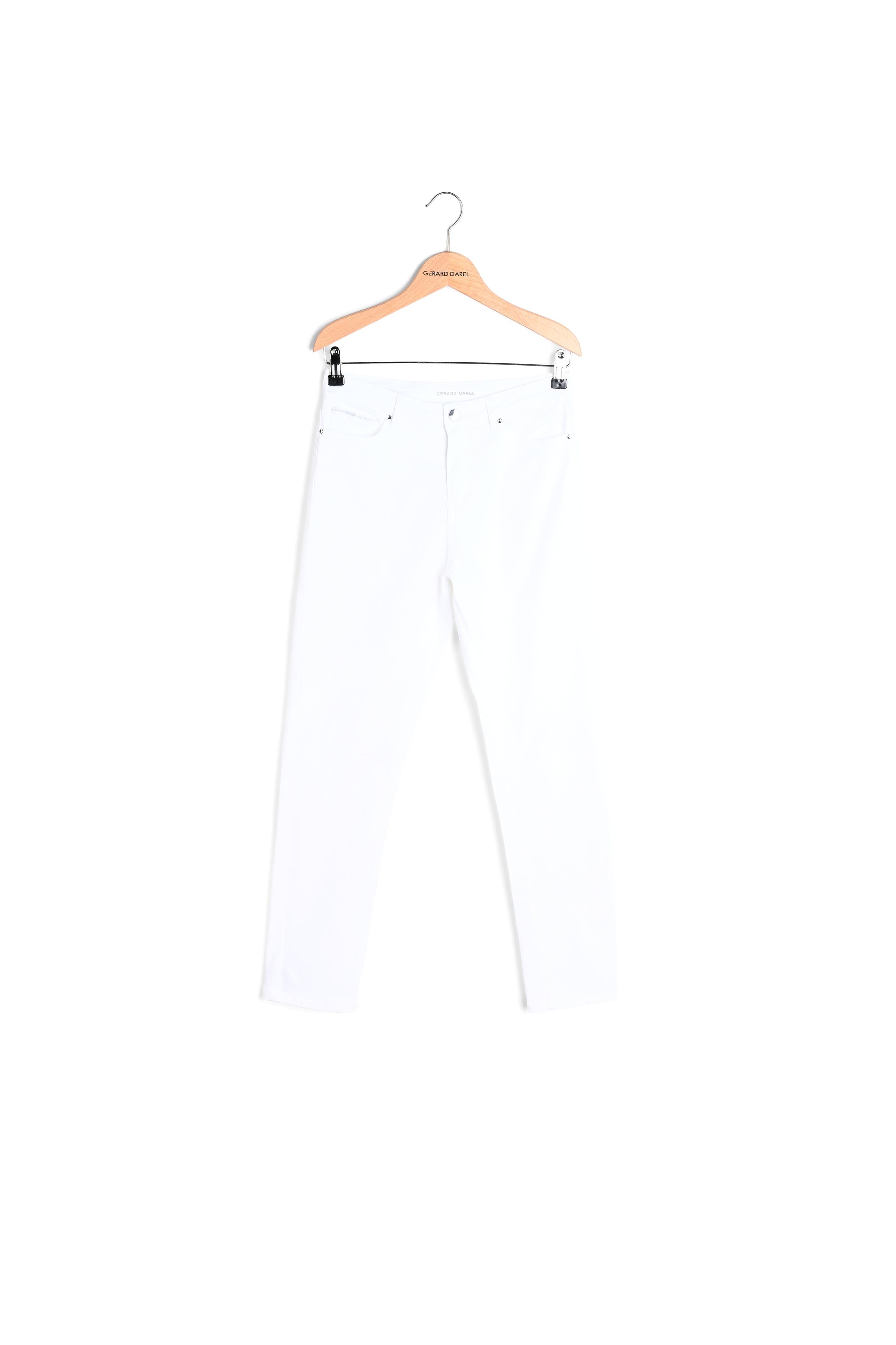 MYRIAM - pantalon slim 7/8 en coton stretch Faume - seconde main
