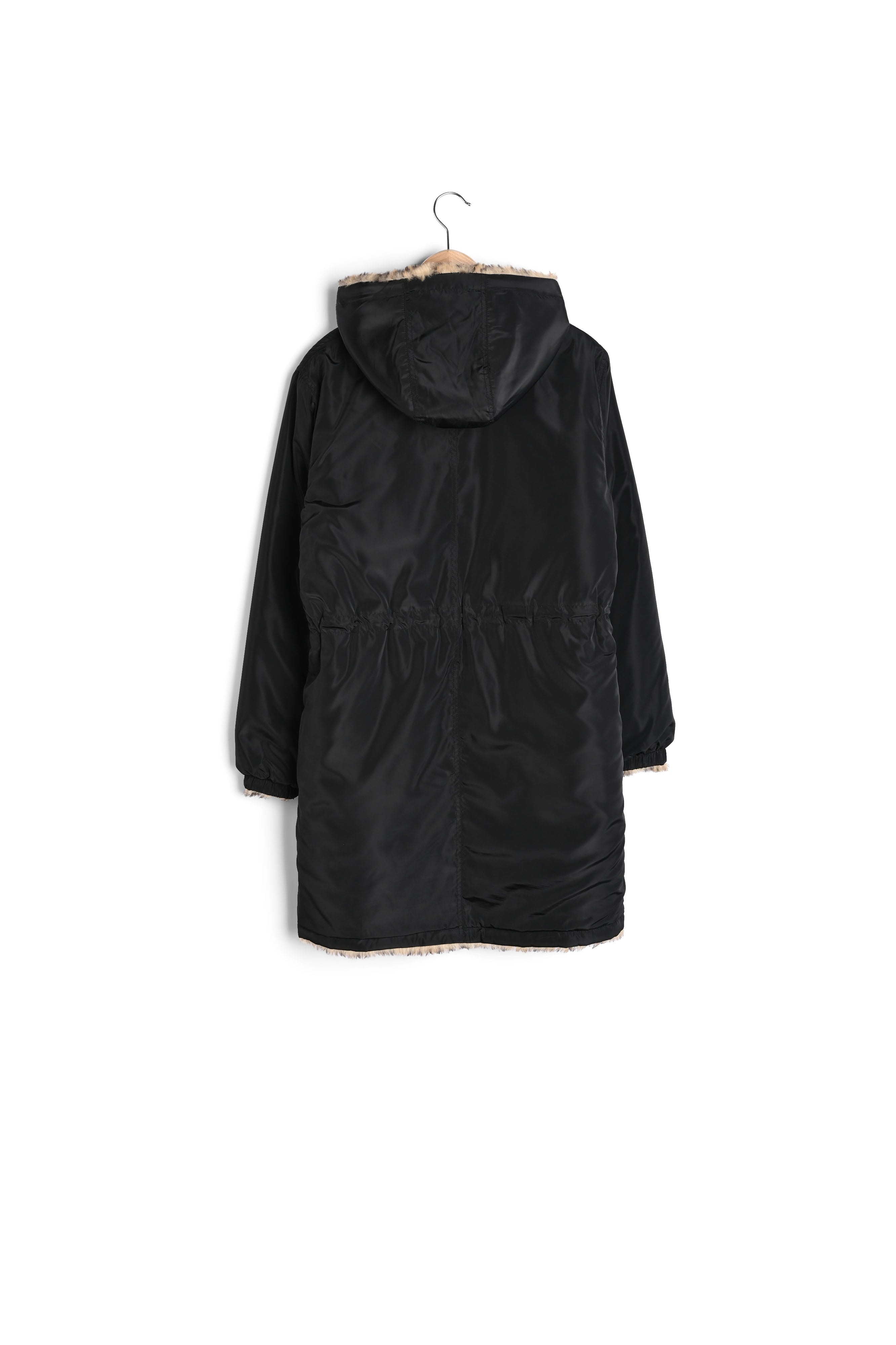 Parka réversible intérieur fausse fourrure - SANAE Faume - seconde main