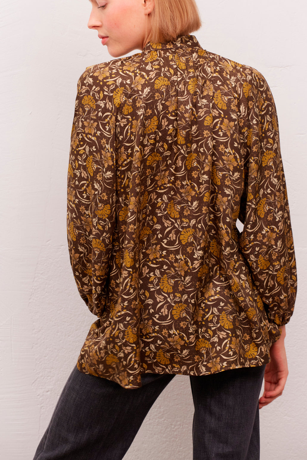 Blouse imprimée oversize - CLOANE Faume - seconde main