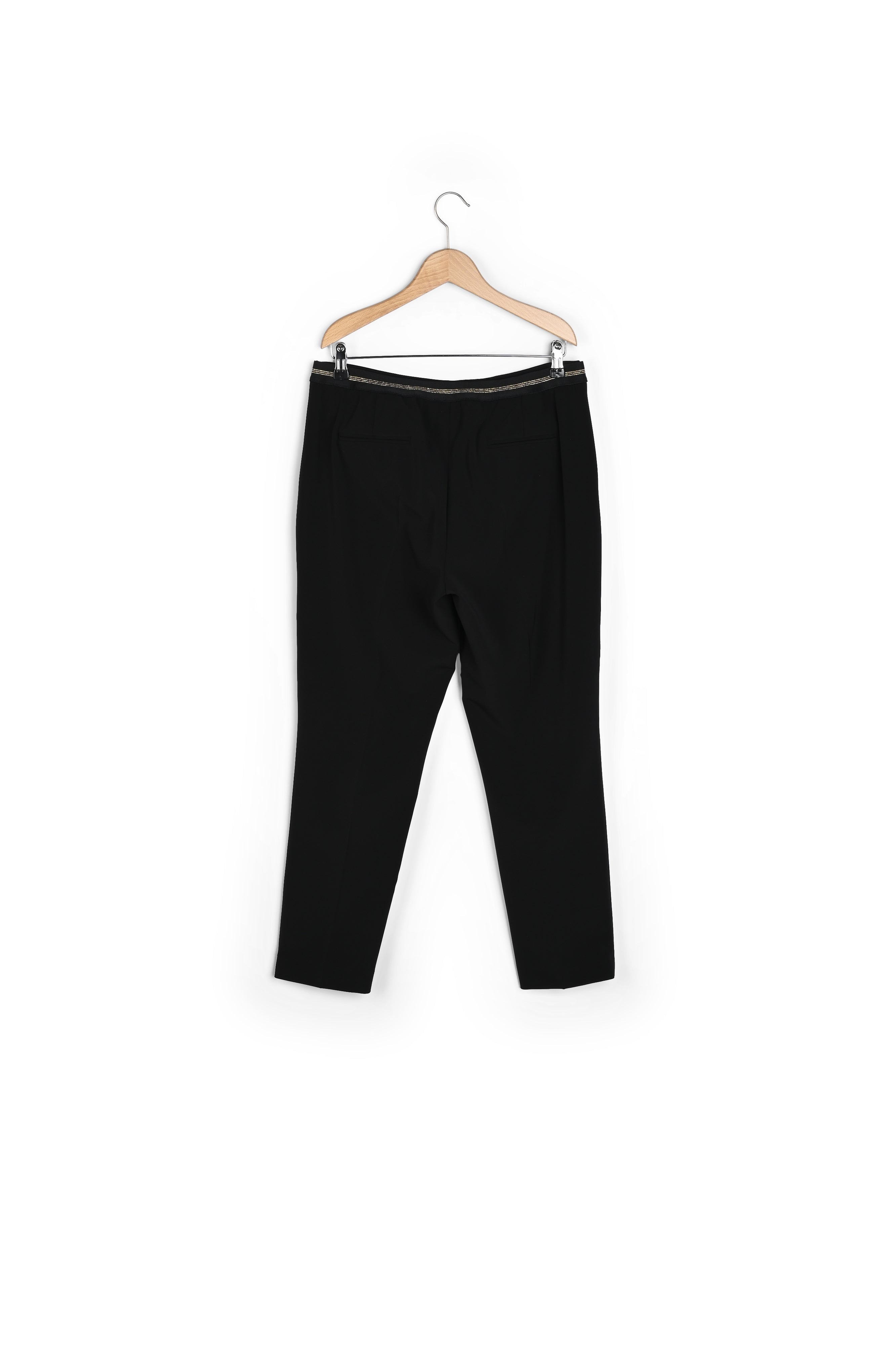Pantalon noir fluide - CASSIOPEE Faume - seconde main
