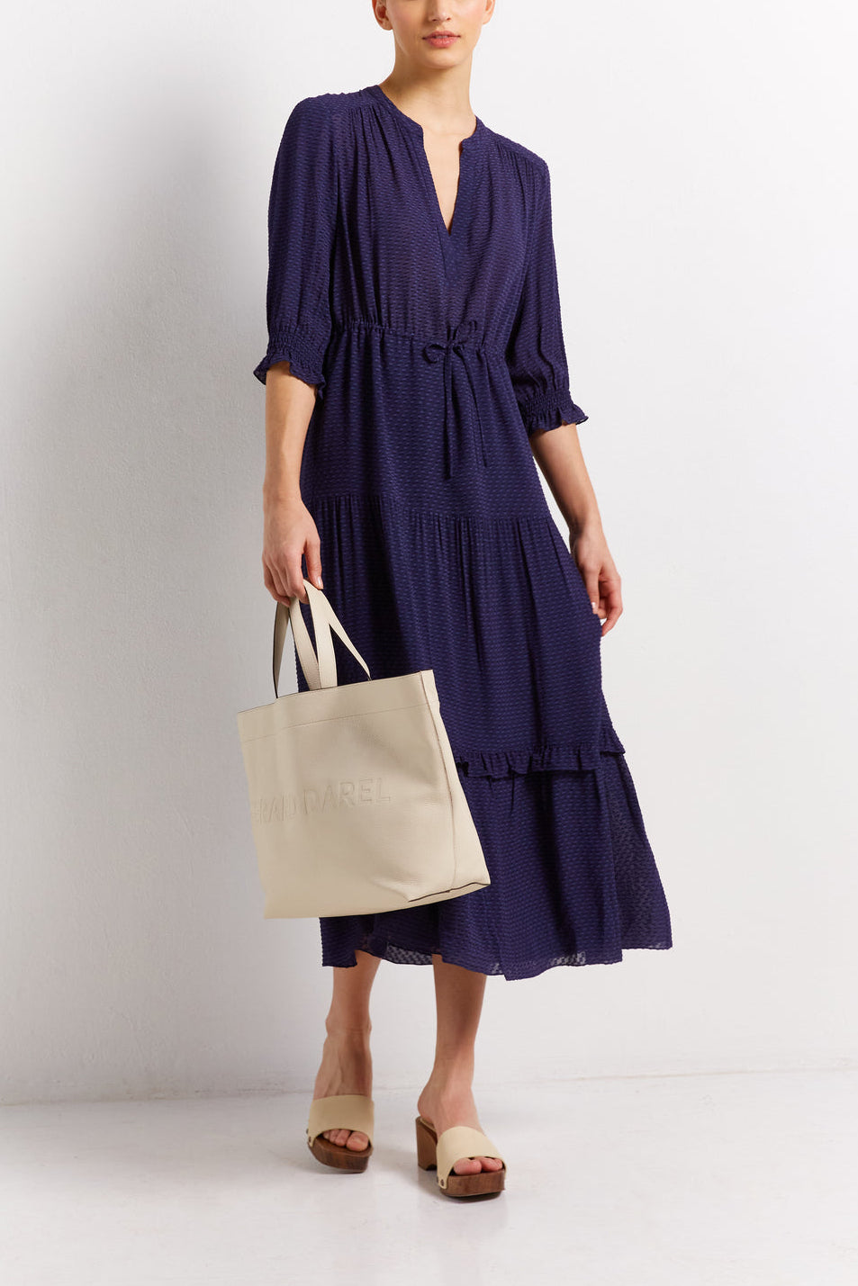 Robe longue et détails fantaisies - JASMINE Faume - seconde main