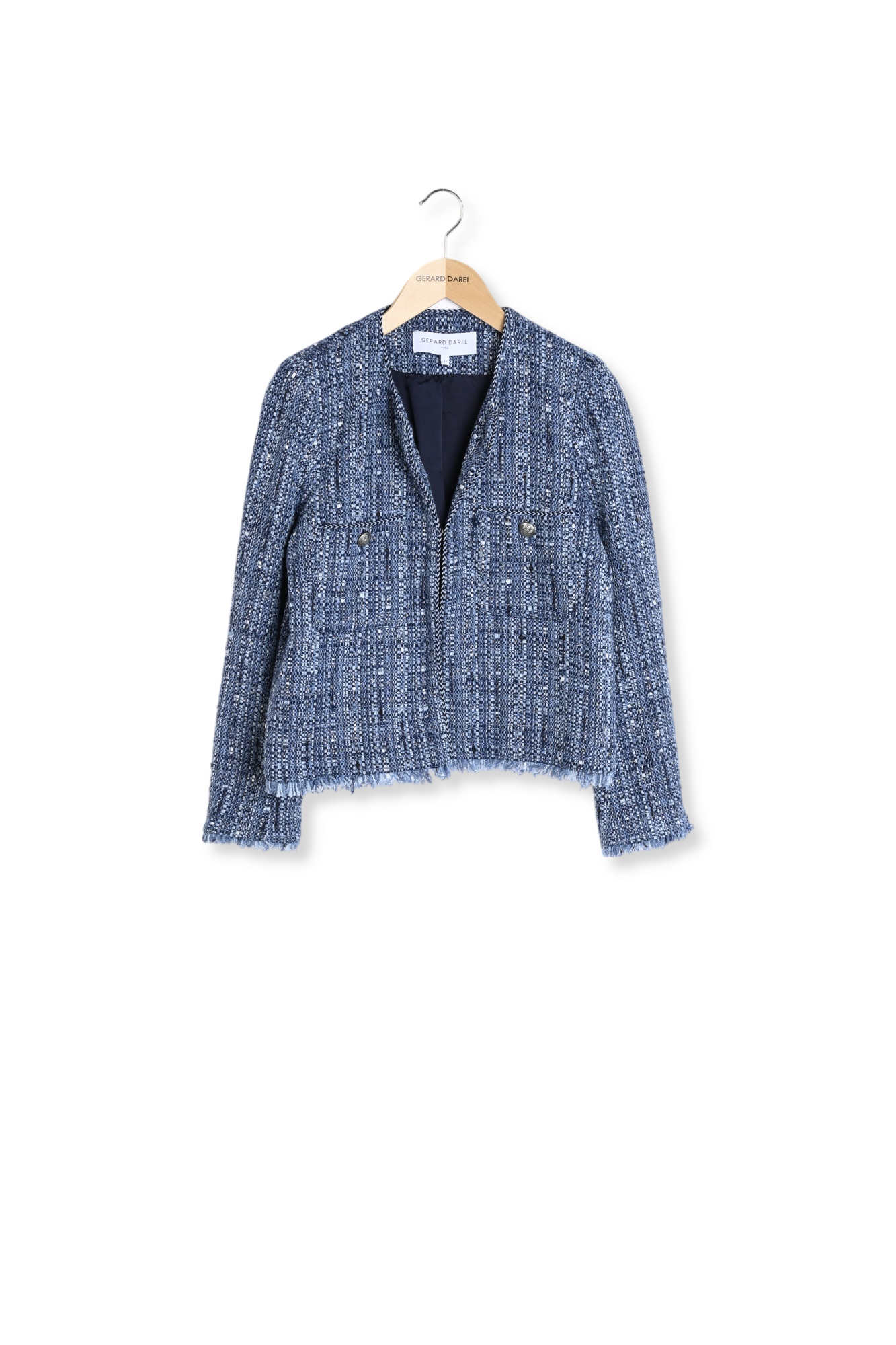 Veste en tweed et lurex - BELMIRA Faume - seconde main