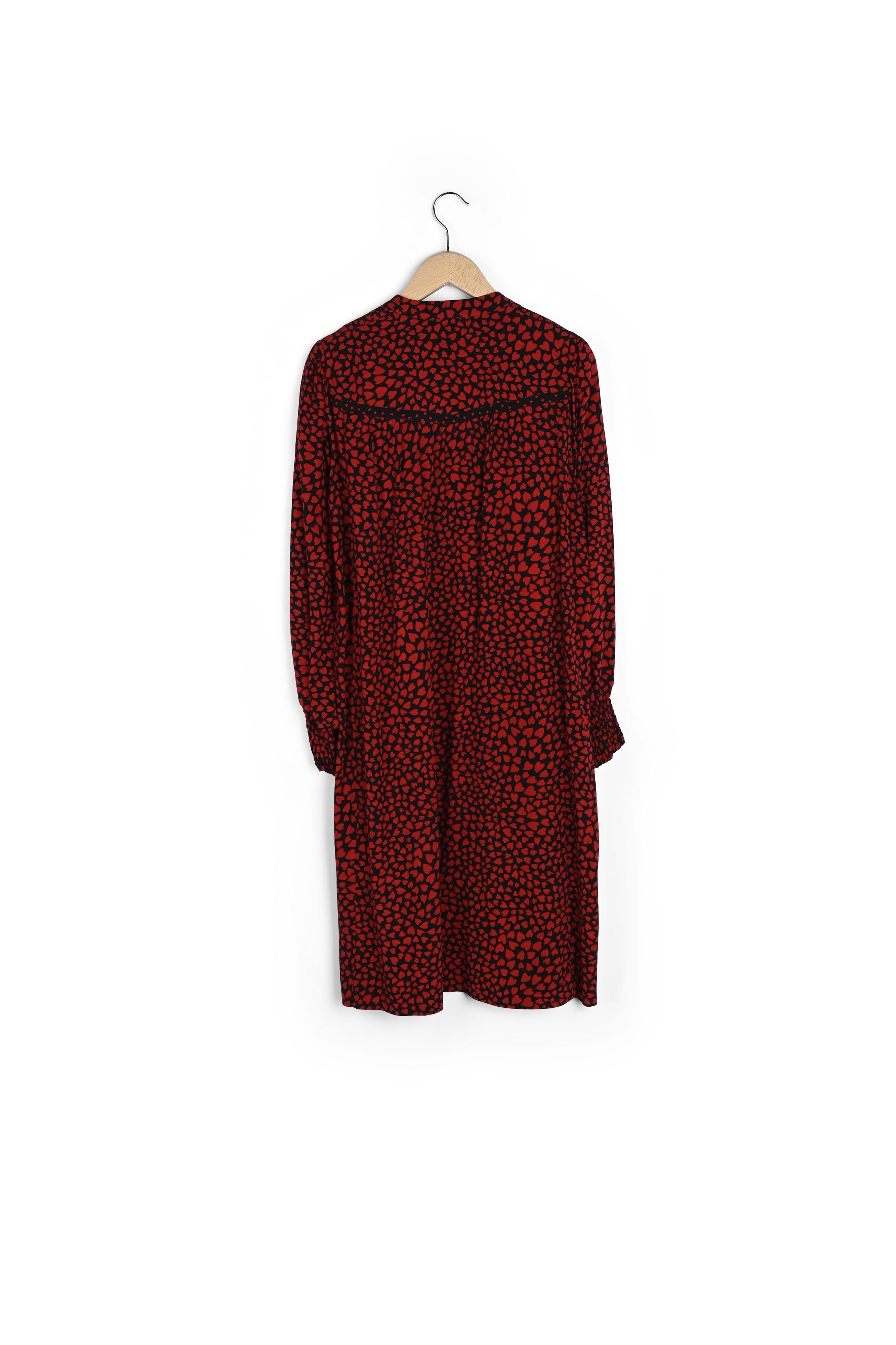 Robe loose à imprimé c½ur Faume - seconde main