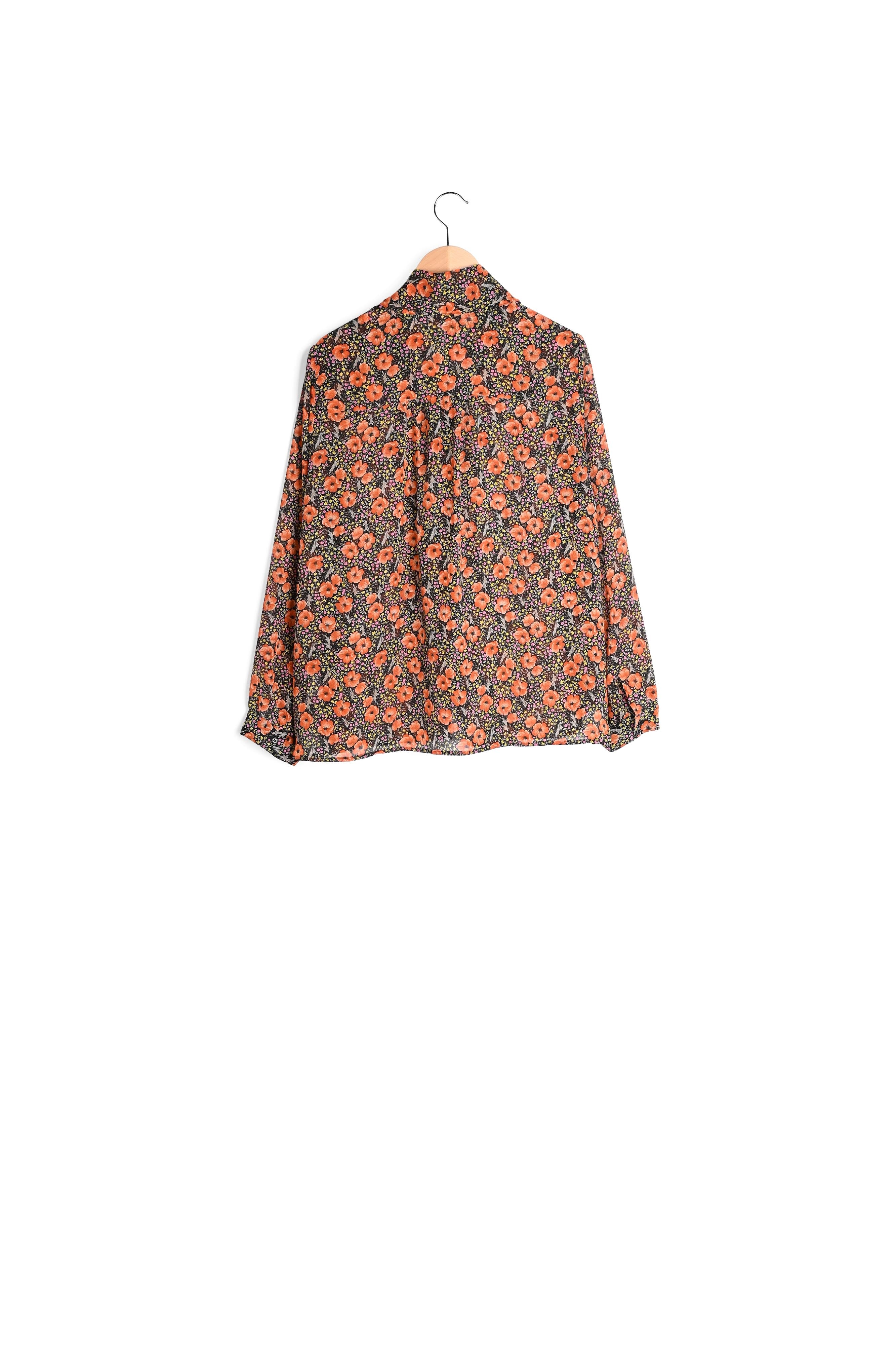 MYLANA - Chemisier fluide lavallière Faume - seconde main