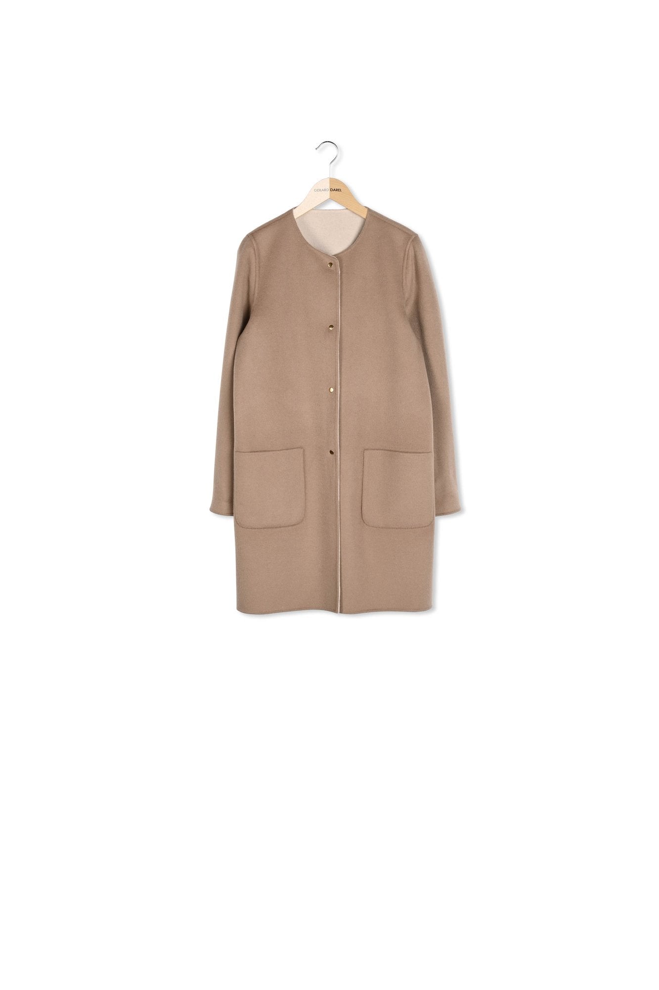 Manteau réversible en laine fine - SABRINA Faume - seconde main