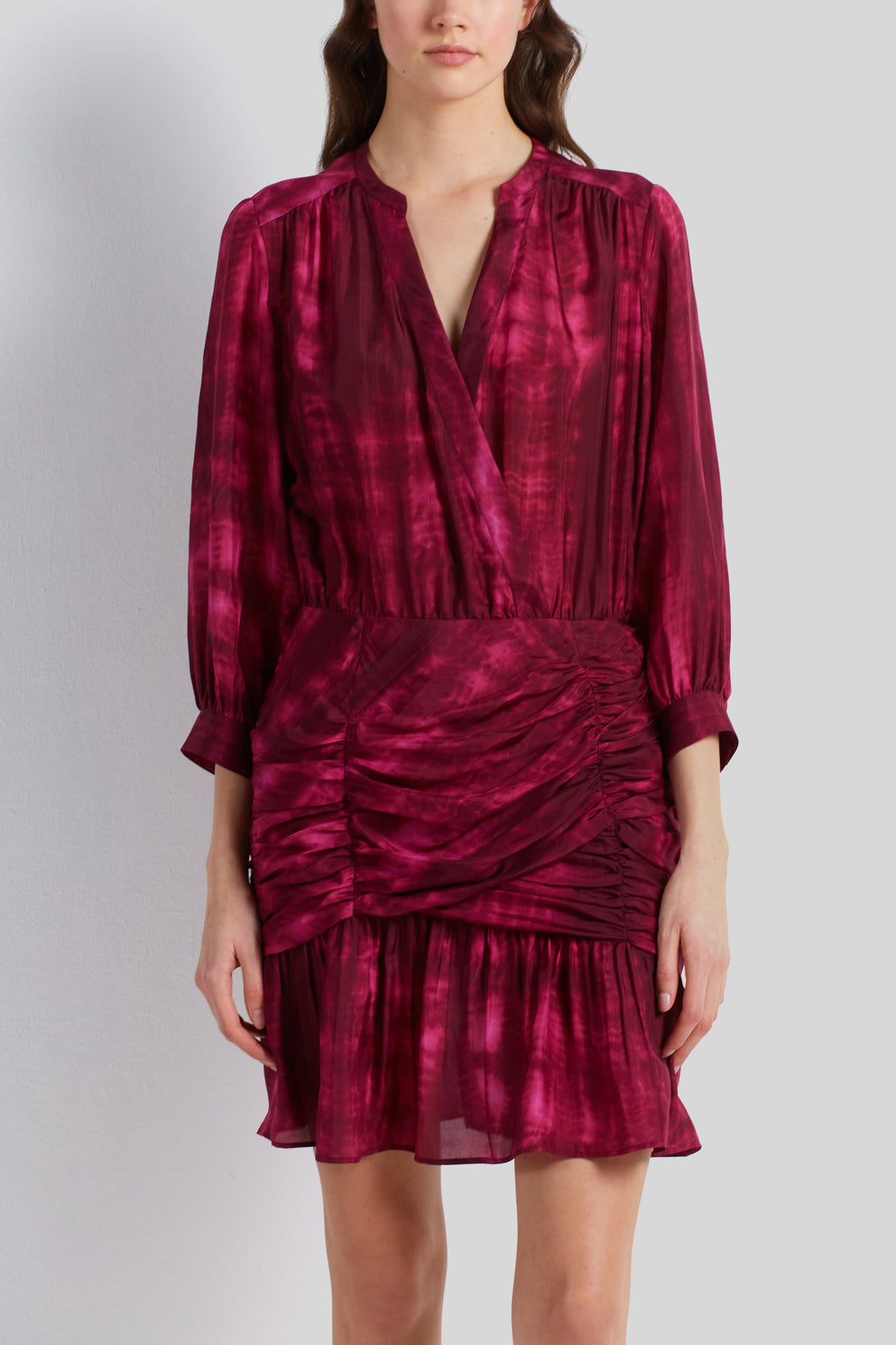 Robe courte drapée - JULY Faume - seconde main