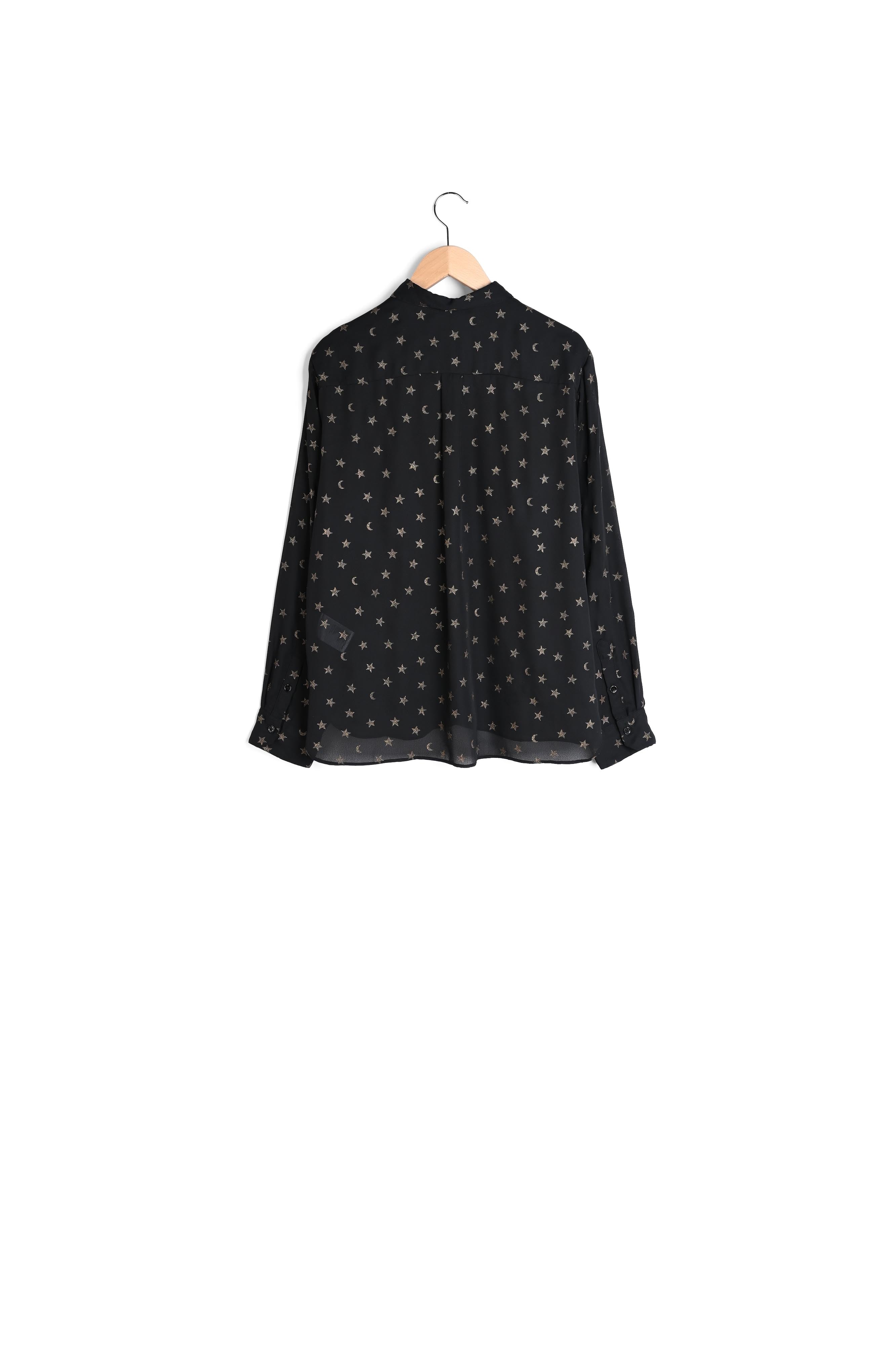 MAYA - Chemisier en Lurex Faume - seconde main