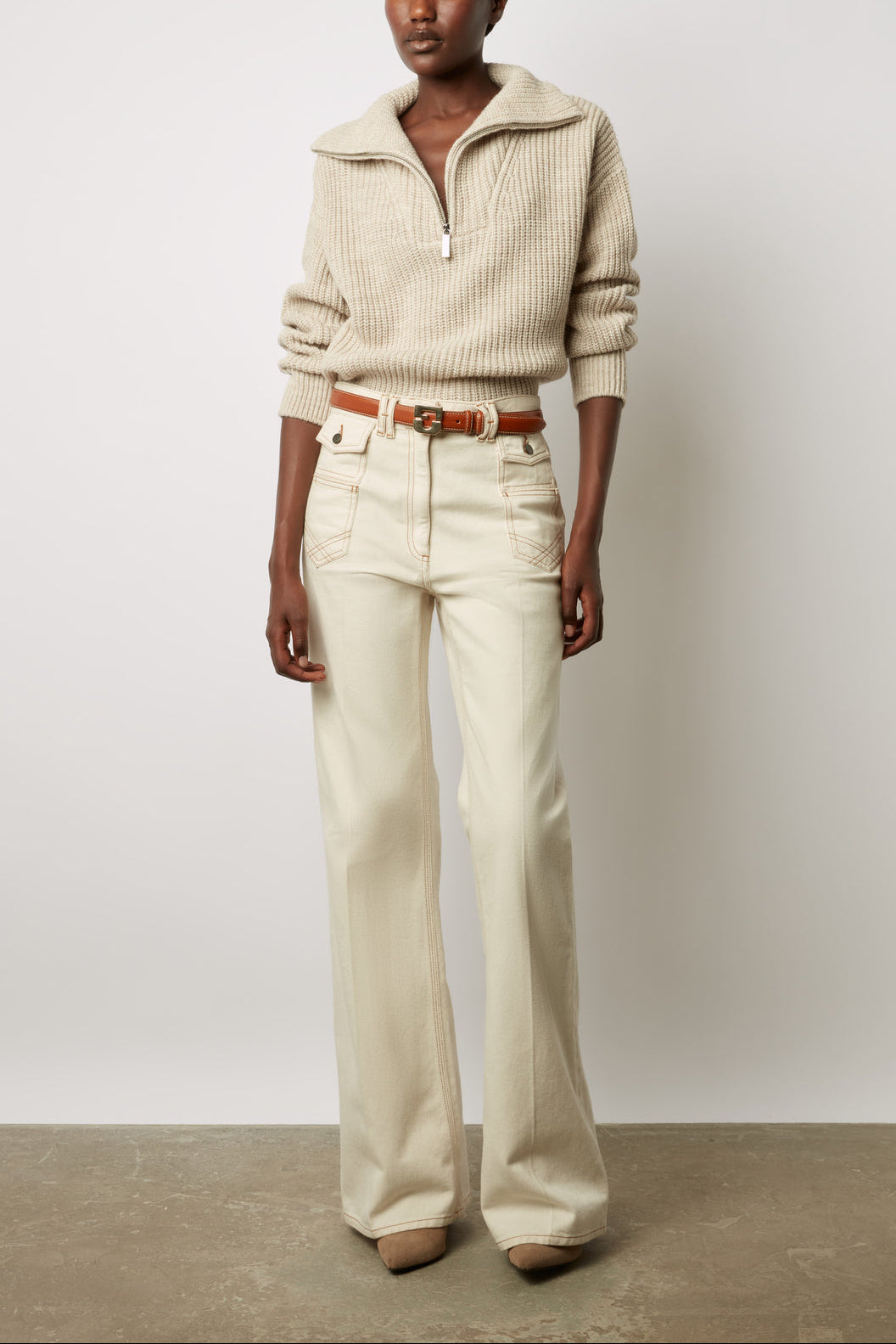 Pull à col camionneur - LORCA Faume - seconde main