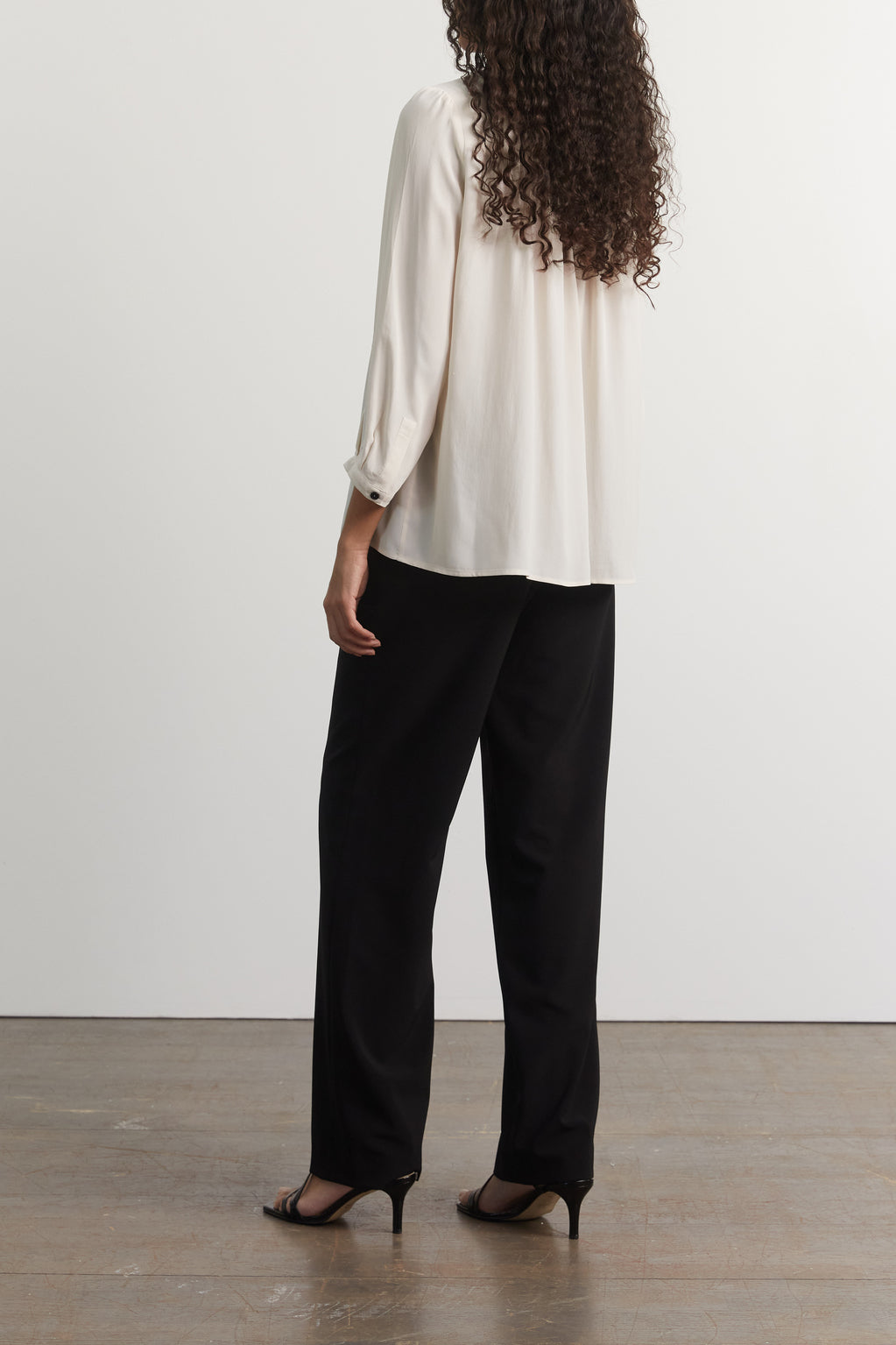 Blouse en crêpe fluide - CLAUDE Faume - seconde main