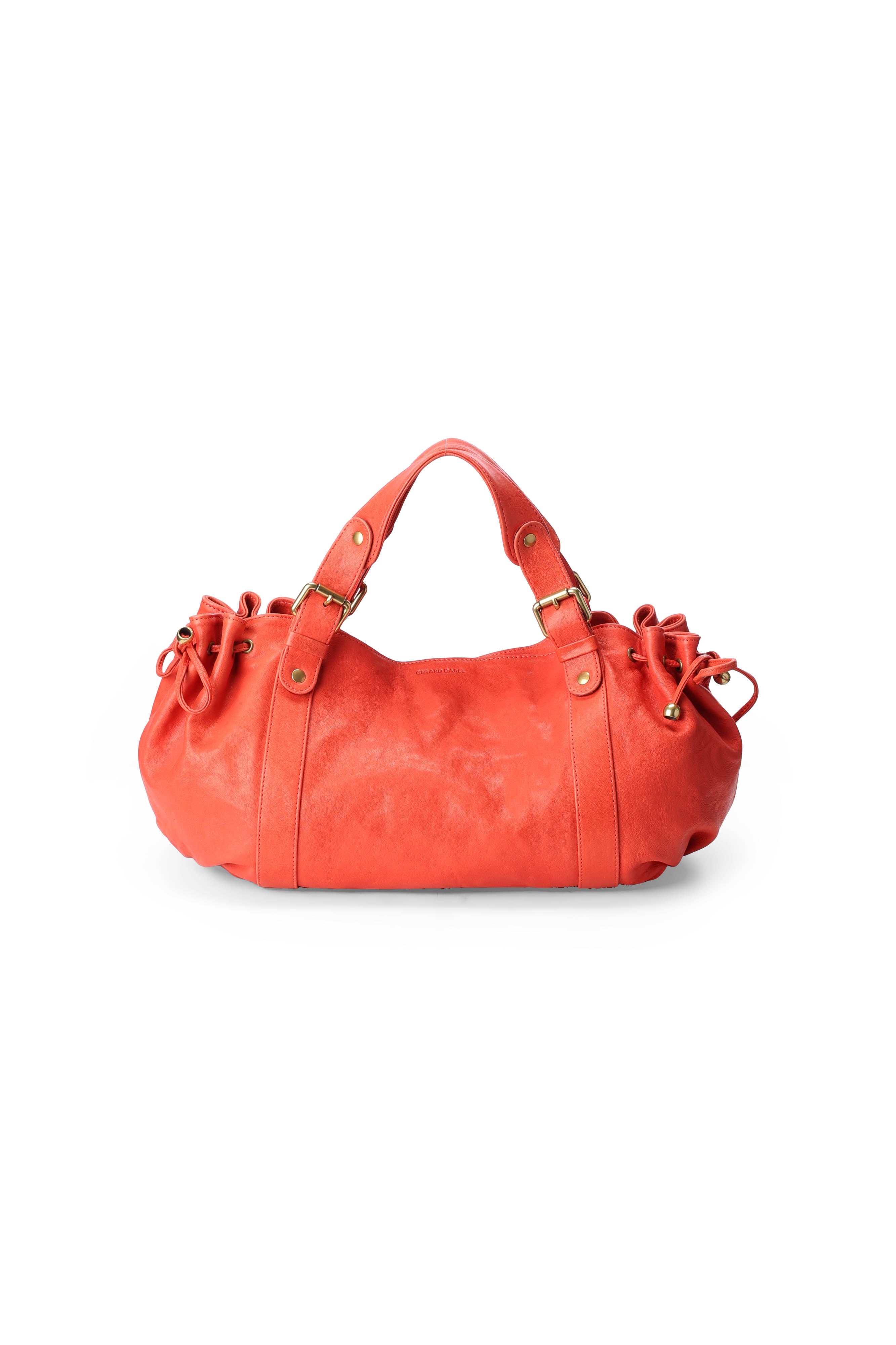 Sac à main en cuir lavé - 24H Faume - seconde main