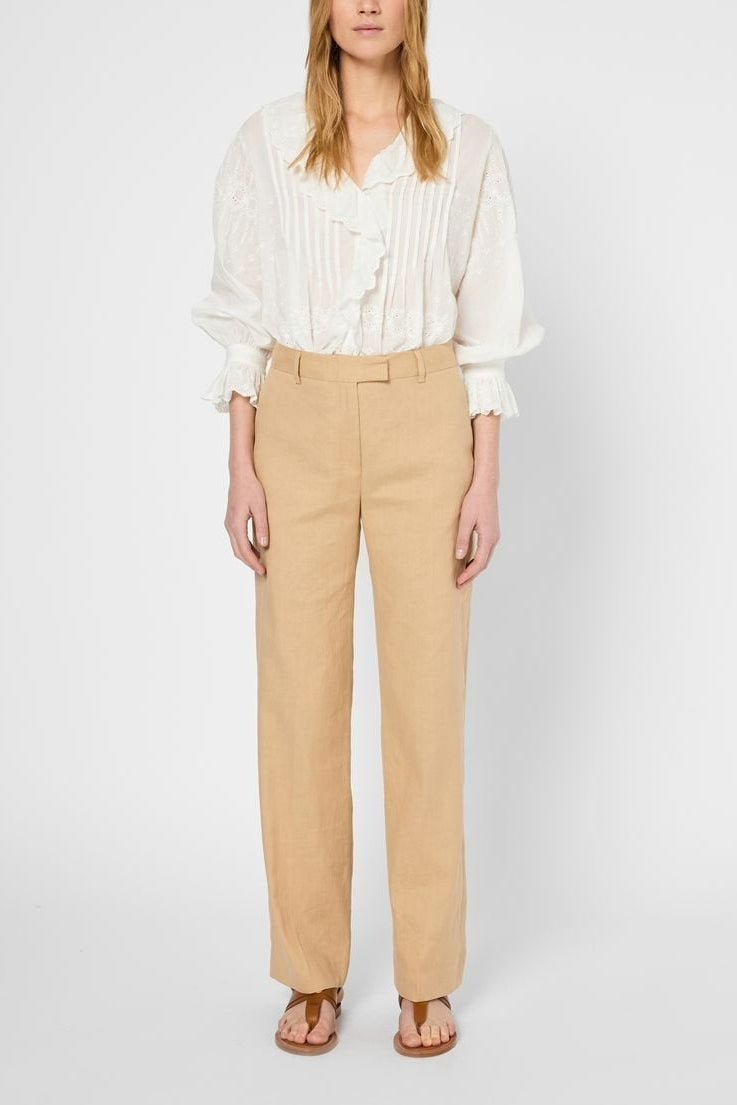 Pantalon large en lin et coton - LILLA Faume - seconde main