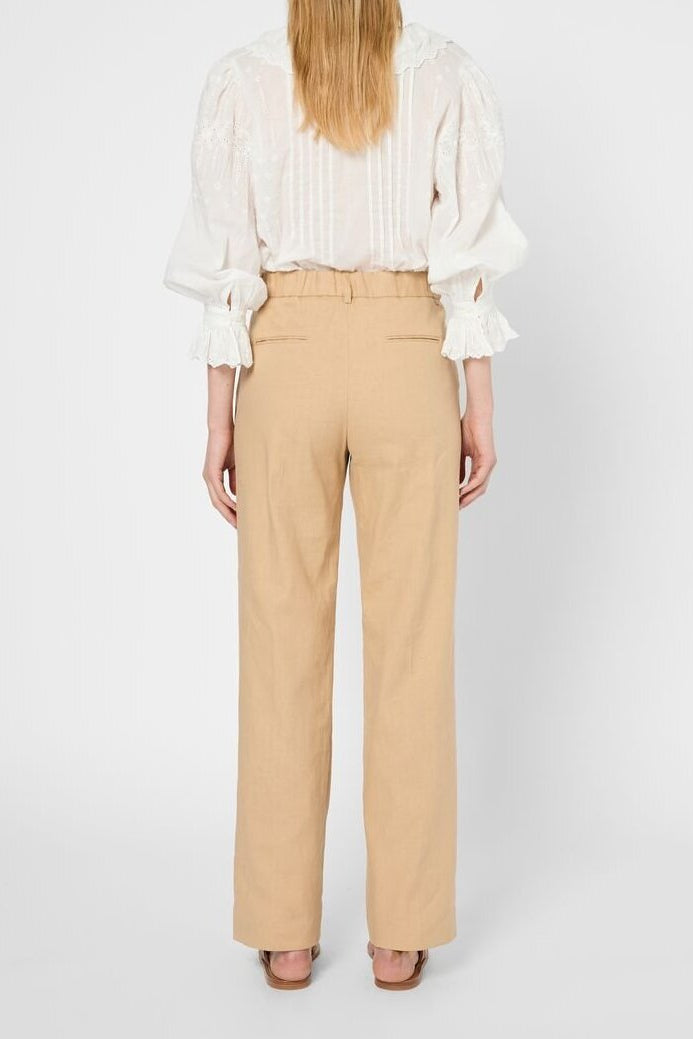 Pantalon large en lin et coton - LILLA Faume - seconde main