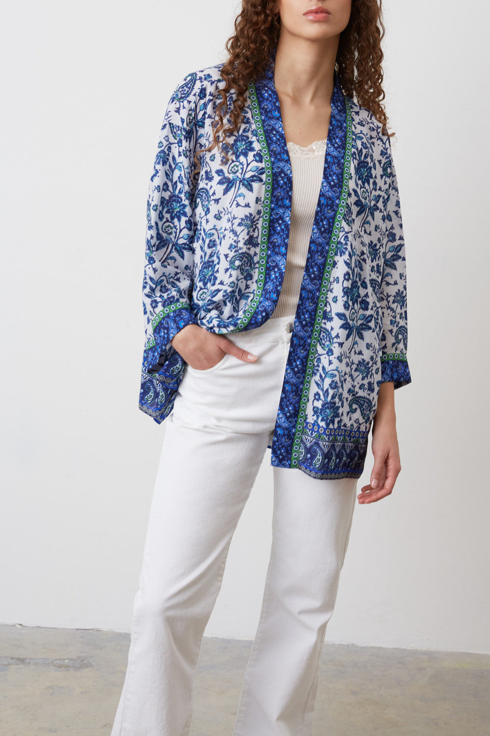 Kimono à fleurs - NALINE Faume - seconde main