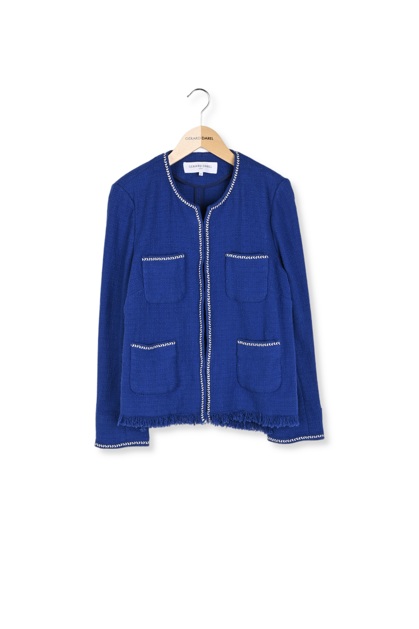 ALESSANDRA - Veste courte en tweed Faume - seconde main