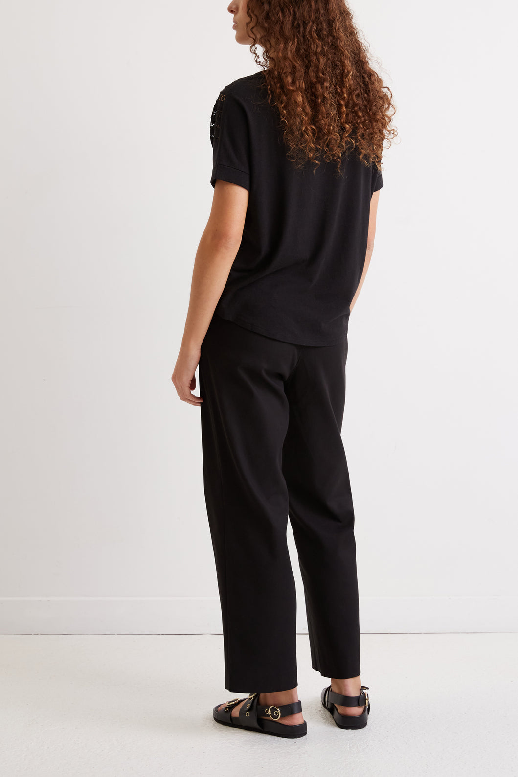 Tee-shirt en coton et lin - AILEEN Faume - seconde main