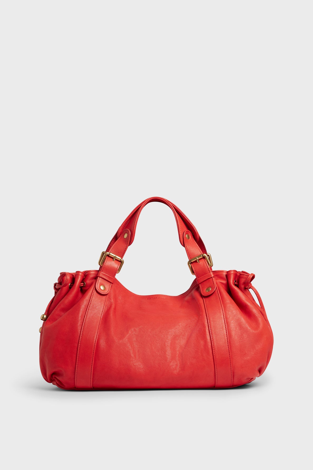 Sac à main en cuir lavé - 24H Faume - seconde main
