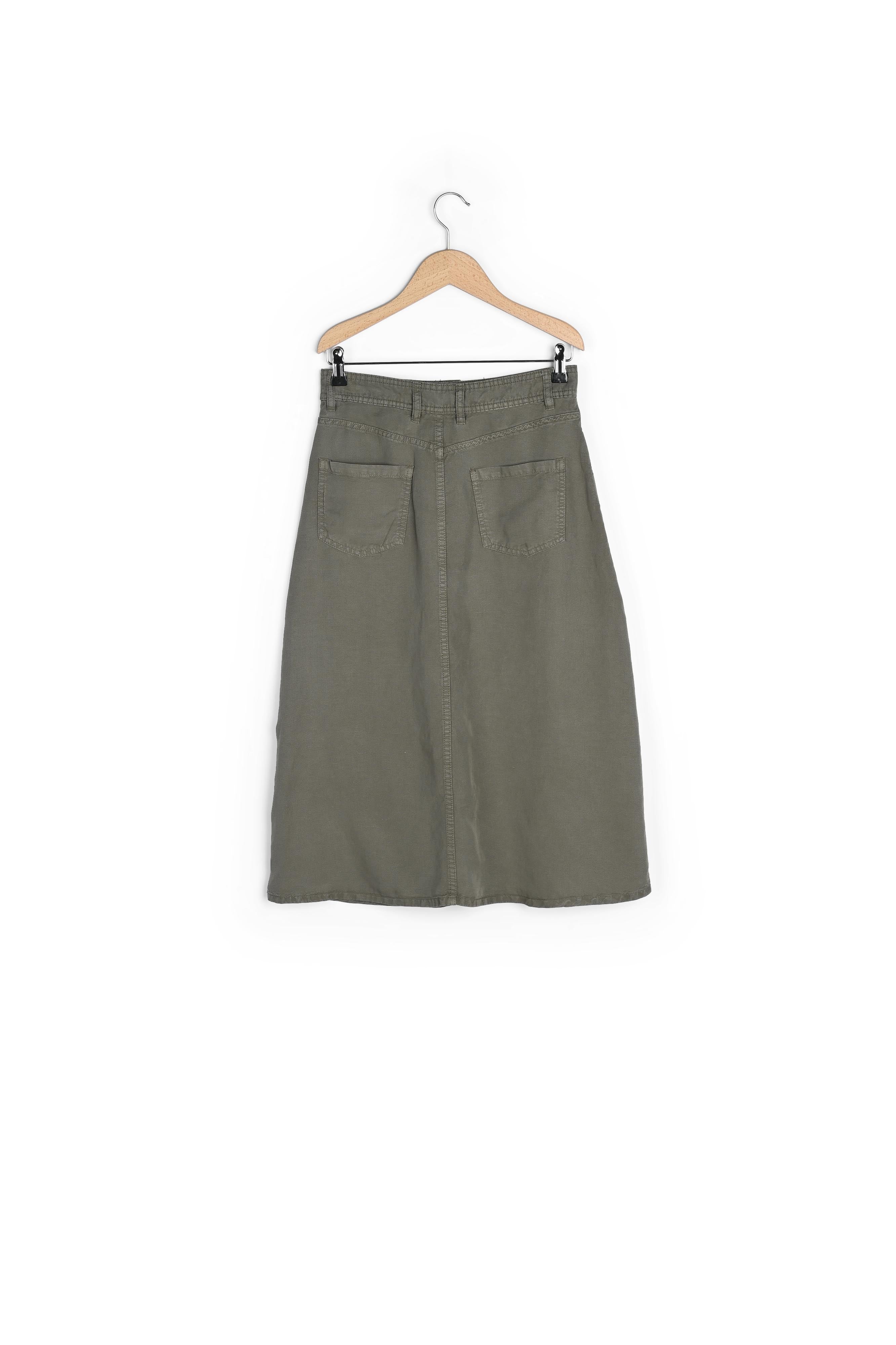 Jupe midi unie - DOURIA Faume - seconde main