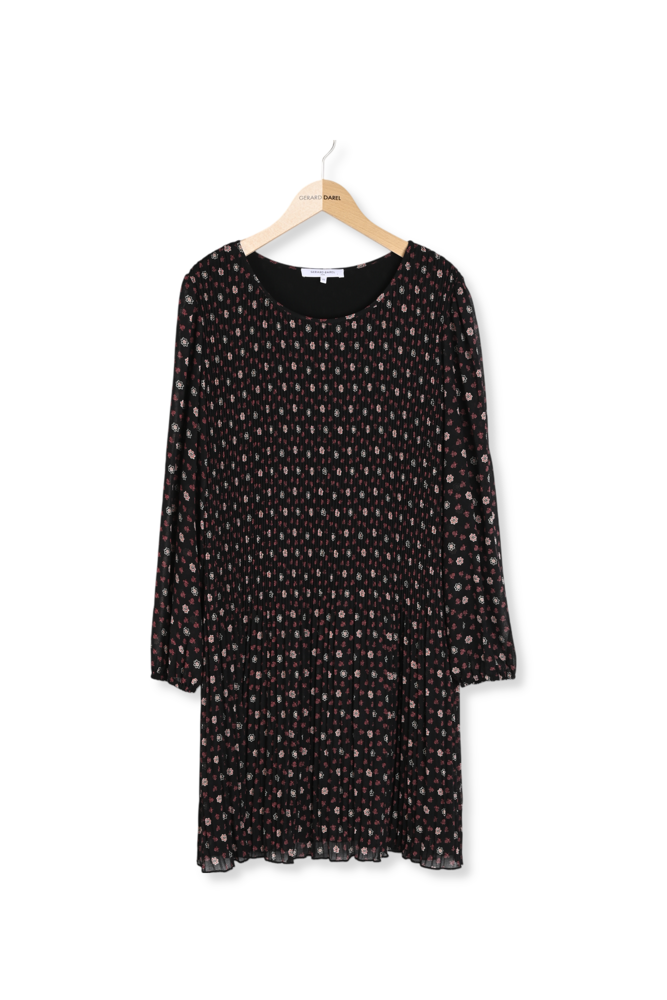 Robe plissée à petites fleurs - JANELLE Faume - seconde main