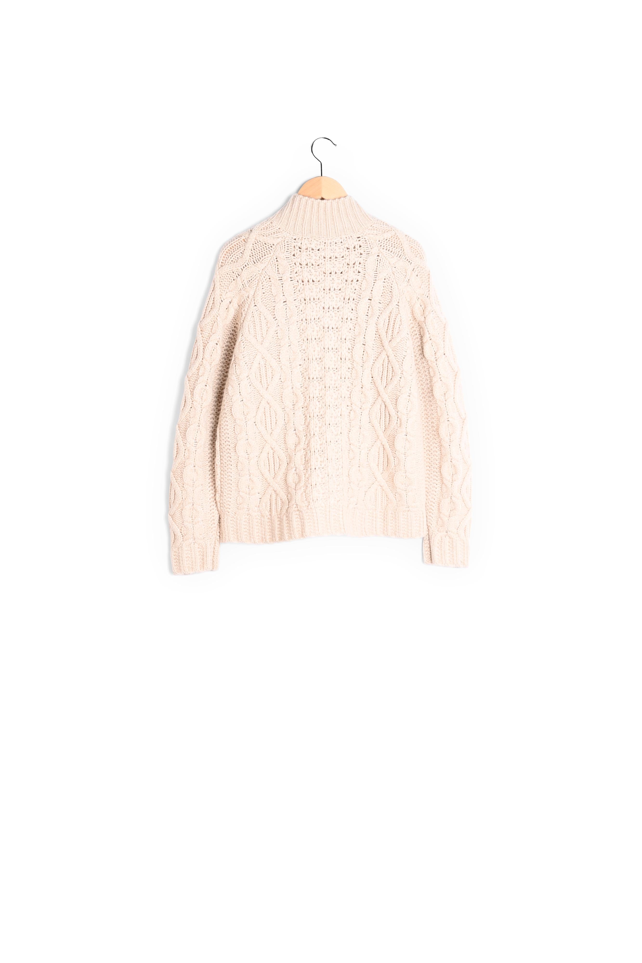 Gilet épais à torsades - LOULOU Faume - seconde main