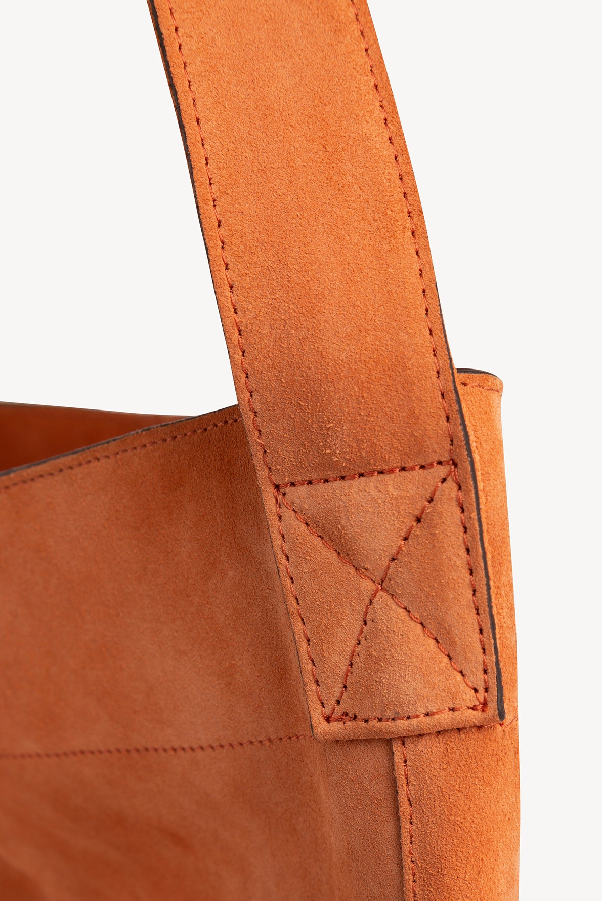 Sac Hobo en cuir velours - LADY FOLK Faume - seconde main