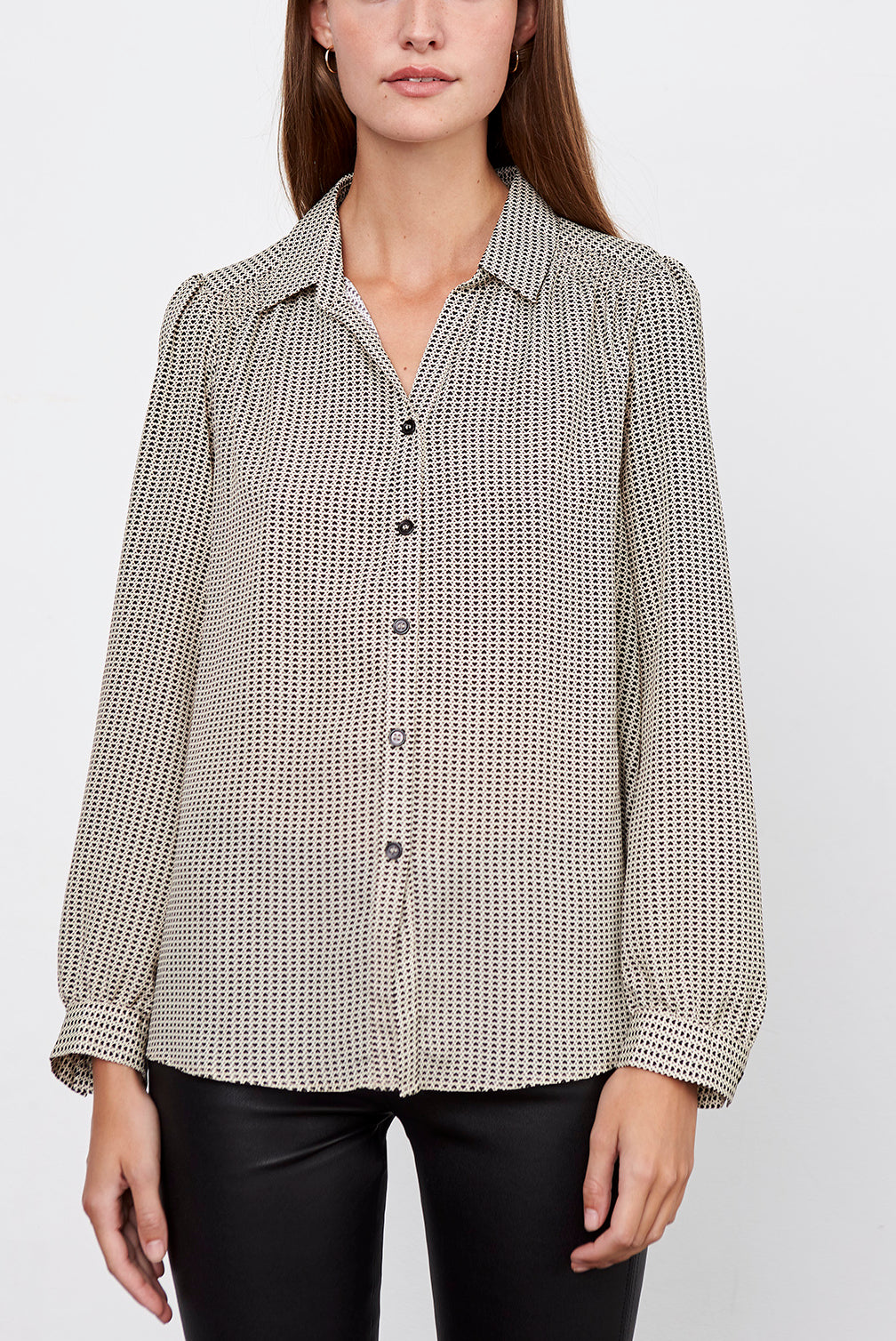 MARLON - Chemise en crêpe Faume - seconde main