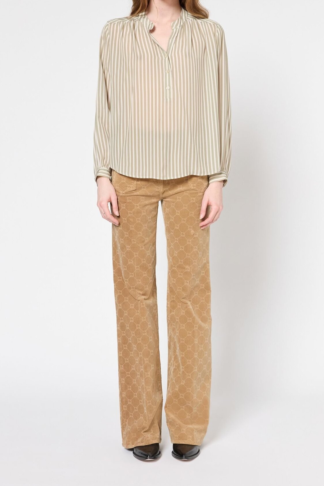 Blouse fluide à rayures - UNYKA Faume - seconde main