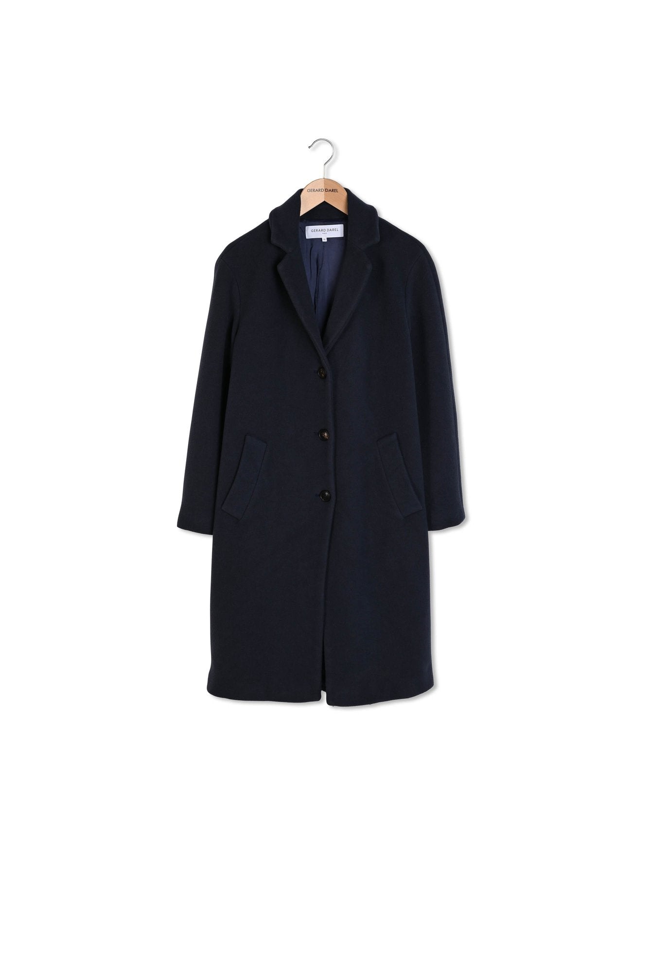 Sim - Manteau en laine vierge et cachemire Faume - seconde main