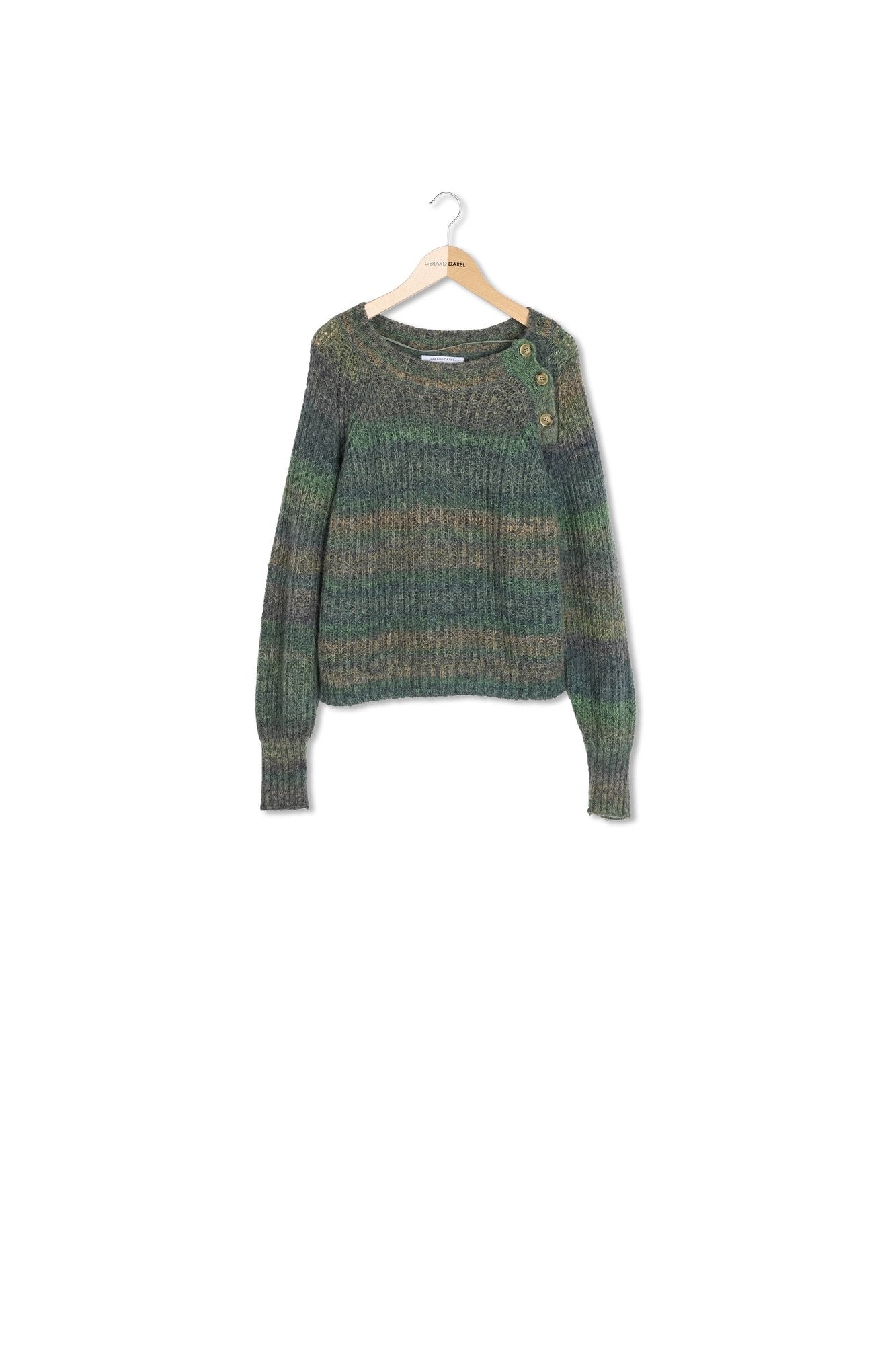 Pull chiné en laine apalga - LILA Faume - seconde main