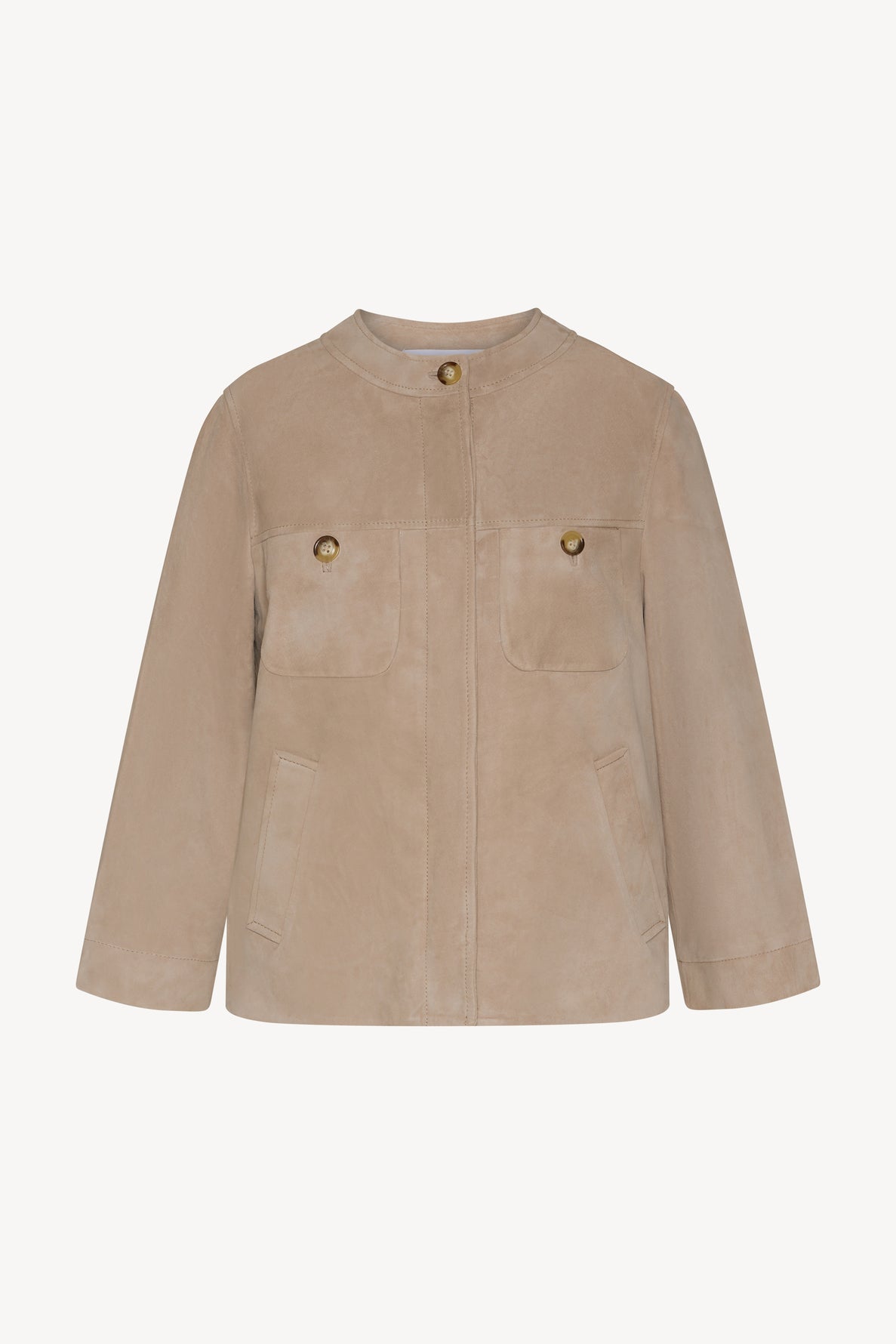 Veste en cuir velours - MARGOT Faume - seconde main