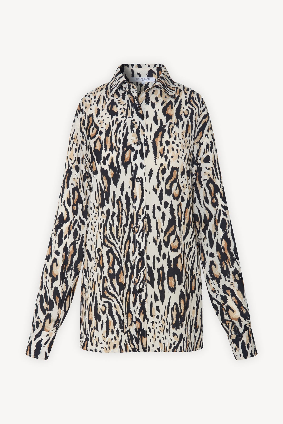 Chemise à imprimé léopard - CLYDE Faume - seconde main