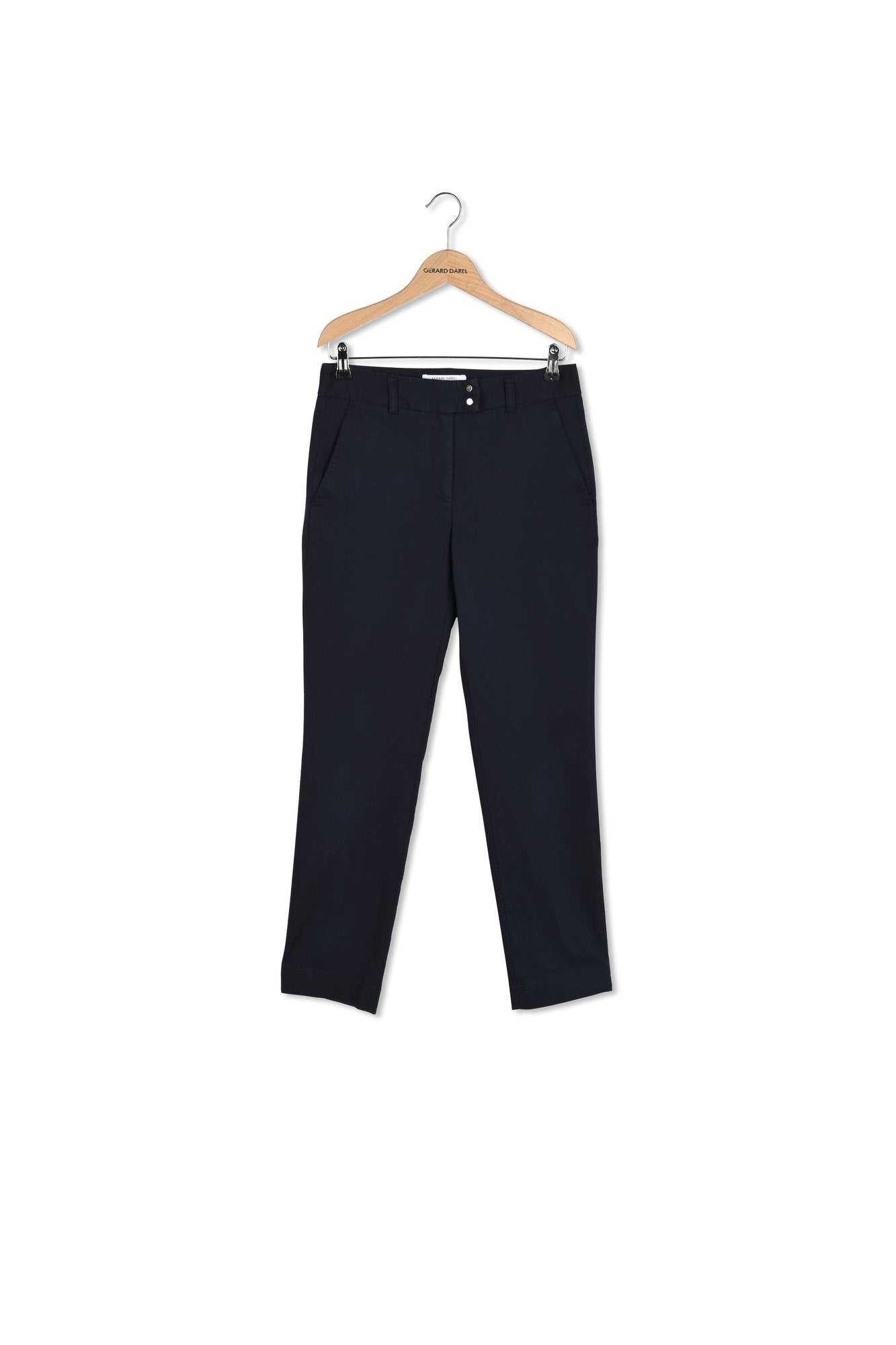 Pantalon 7/8 en coton uni - CORA Faume - seconde main