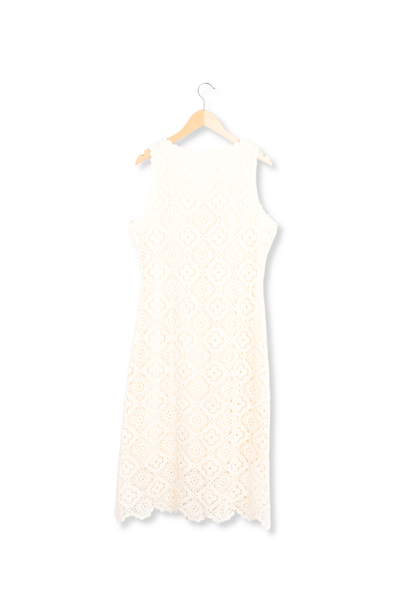Robe cintrée en broderies - PAGETTE Faume - seconde main
