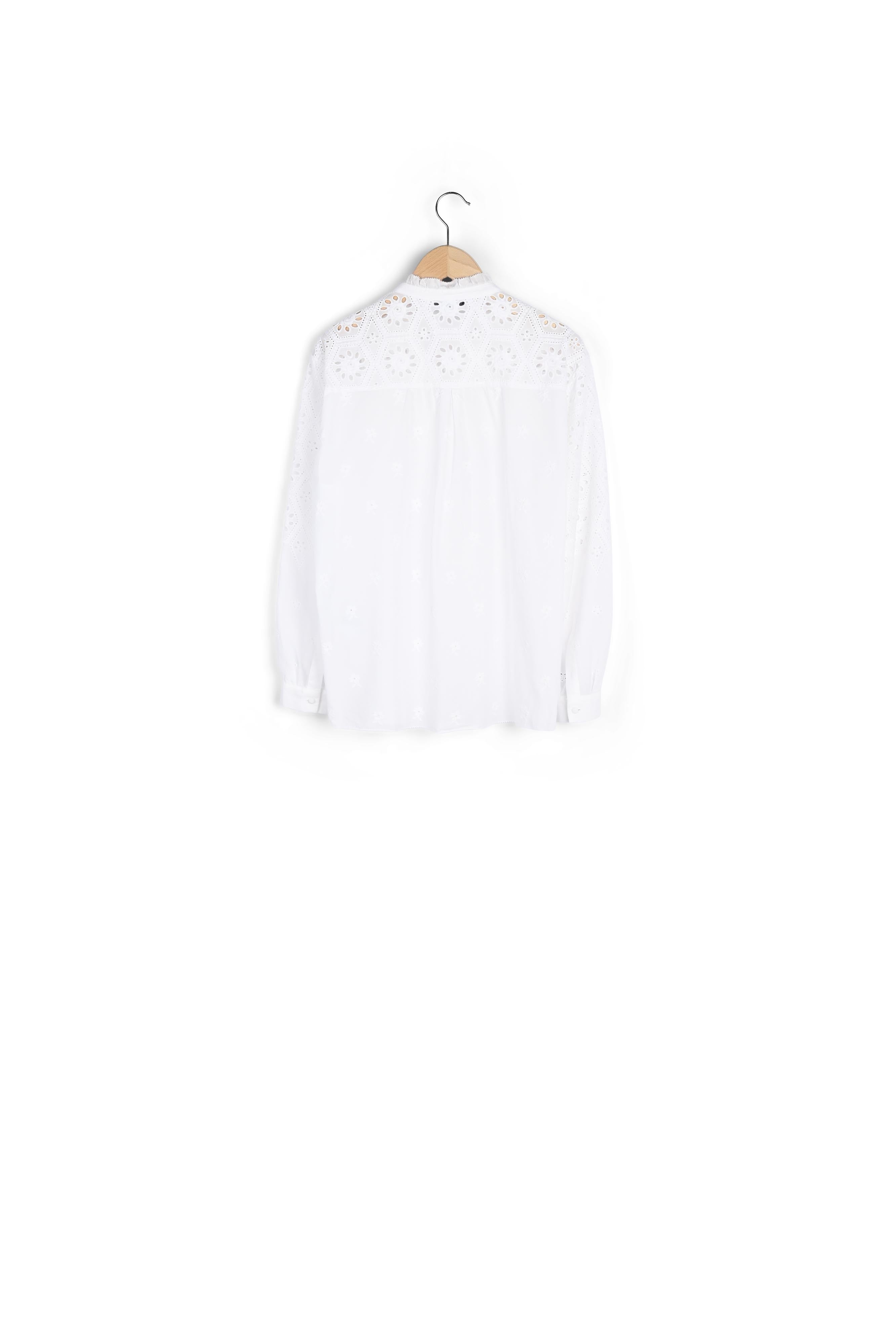 Chemise brodée - CECYLIA Faume - seconde main